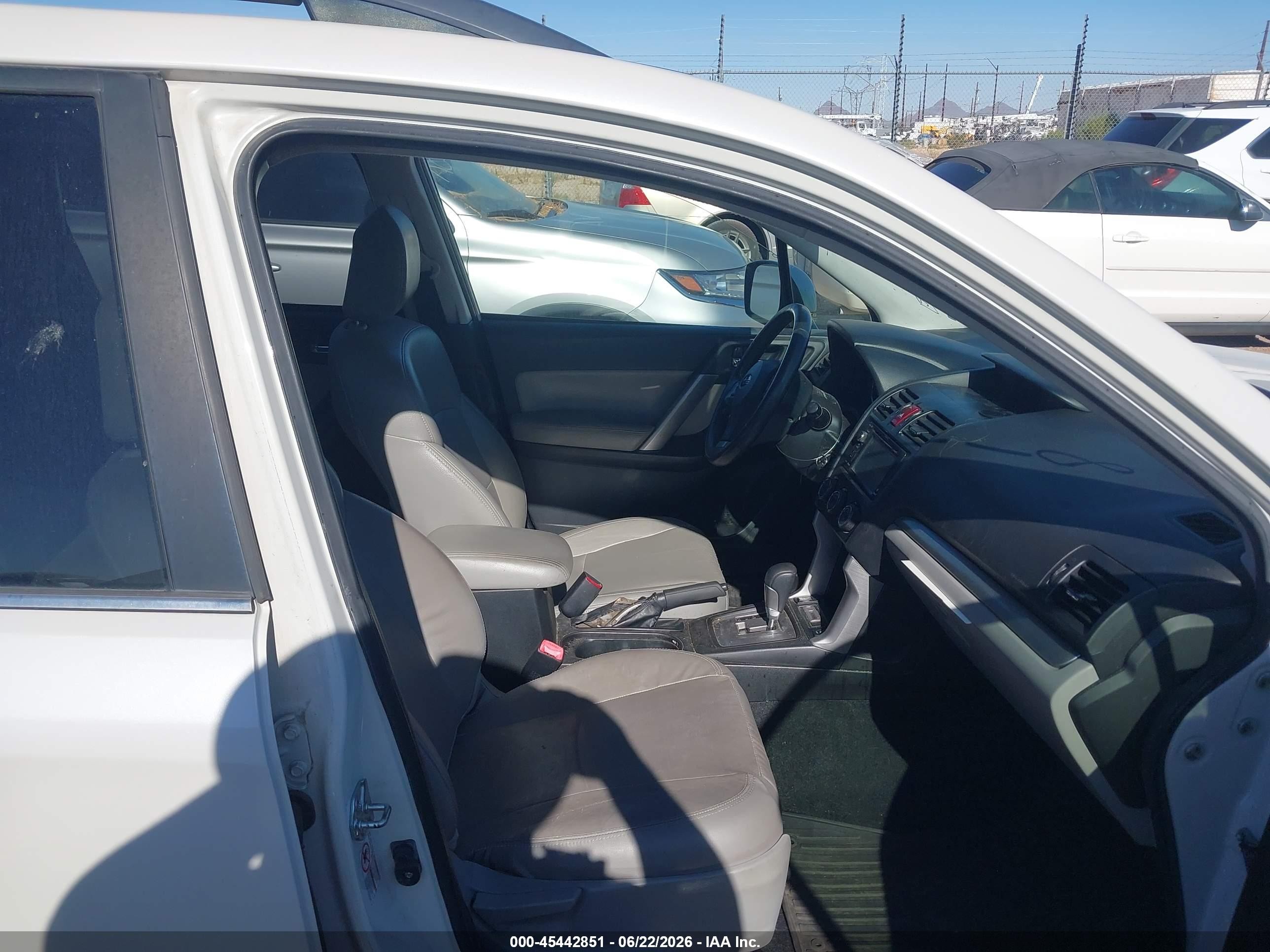 2014 Subaru Forester VIN JF2SJAJC6EH422059 IAAI salvage auction — Normal Wear, Clear-Dealer Only (Arizona), sold $725 on 2026-07-02 (photo 5)