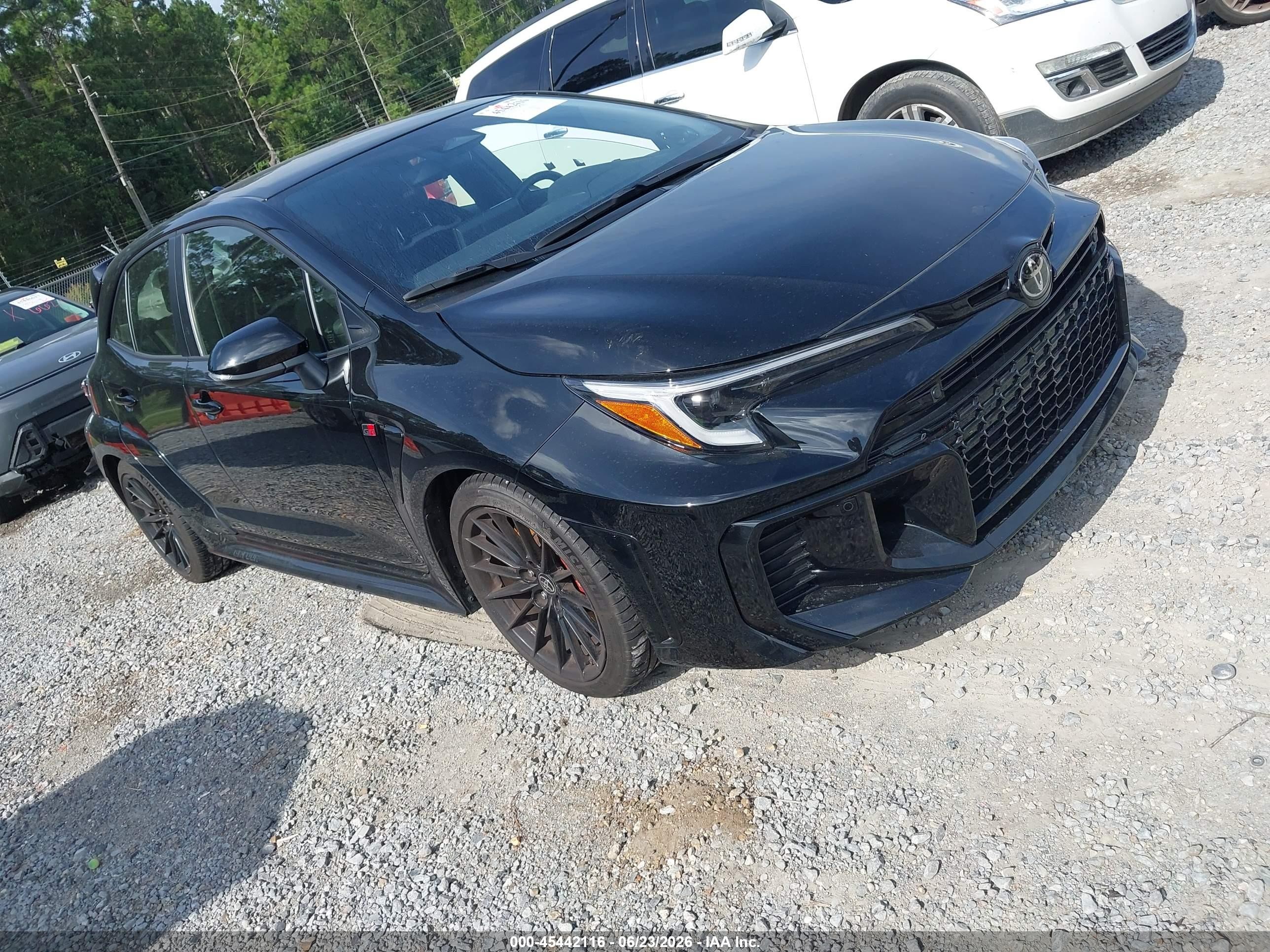 2025 Toyota GR Corolla VIN JTNABAAE9SA018388 — IAAI salvage auction photo
