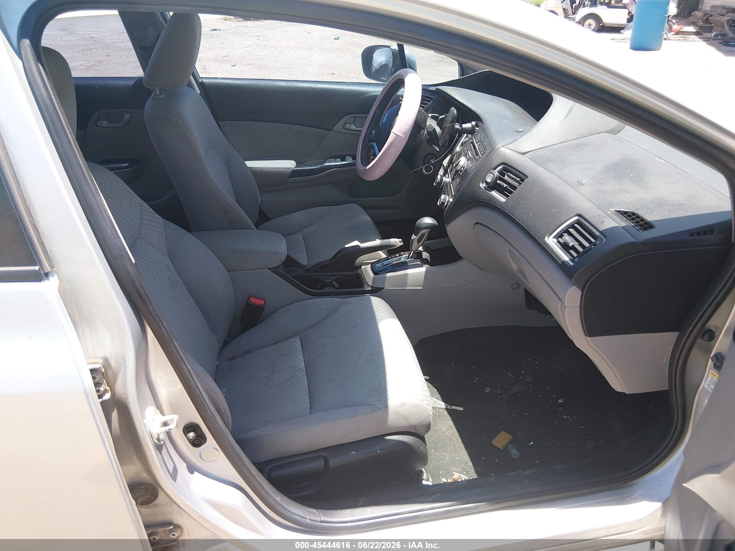 2015 Honda Civic VIN 2HGFB2F54FH553470 IAAI salvage auction — Front End, Salvage (Arizona), sold $2,700 on 2026-07-09 (photo 5)