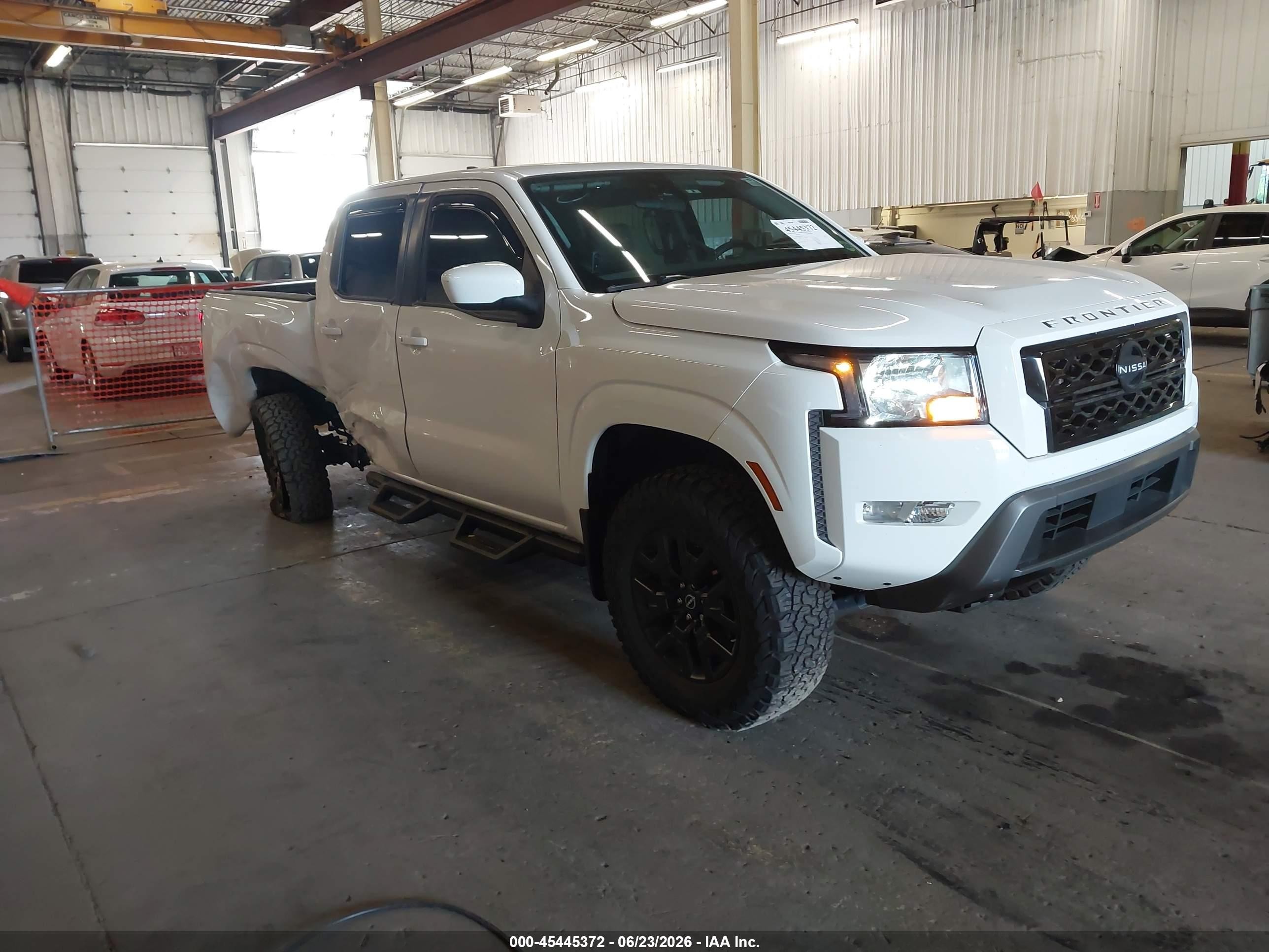 2022 Nissan Frontier VIN 1N6ED1EK9NN650303 — IAAI salvage auction photo