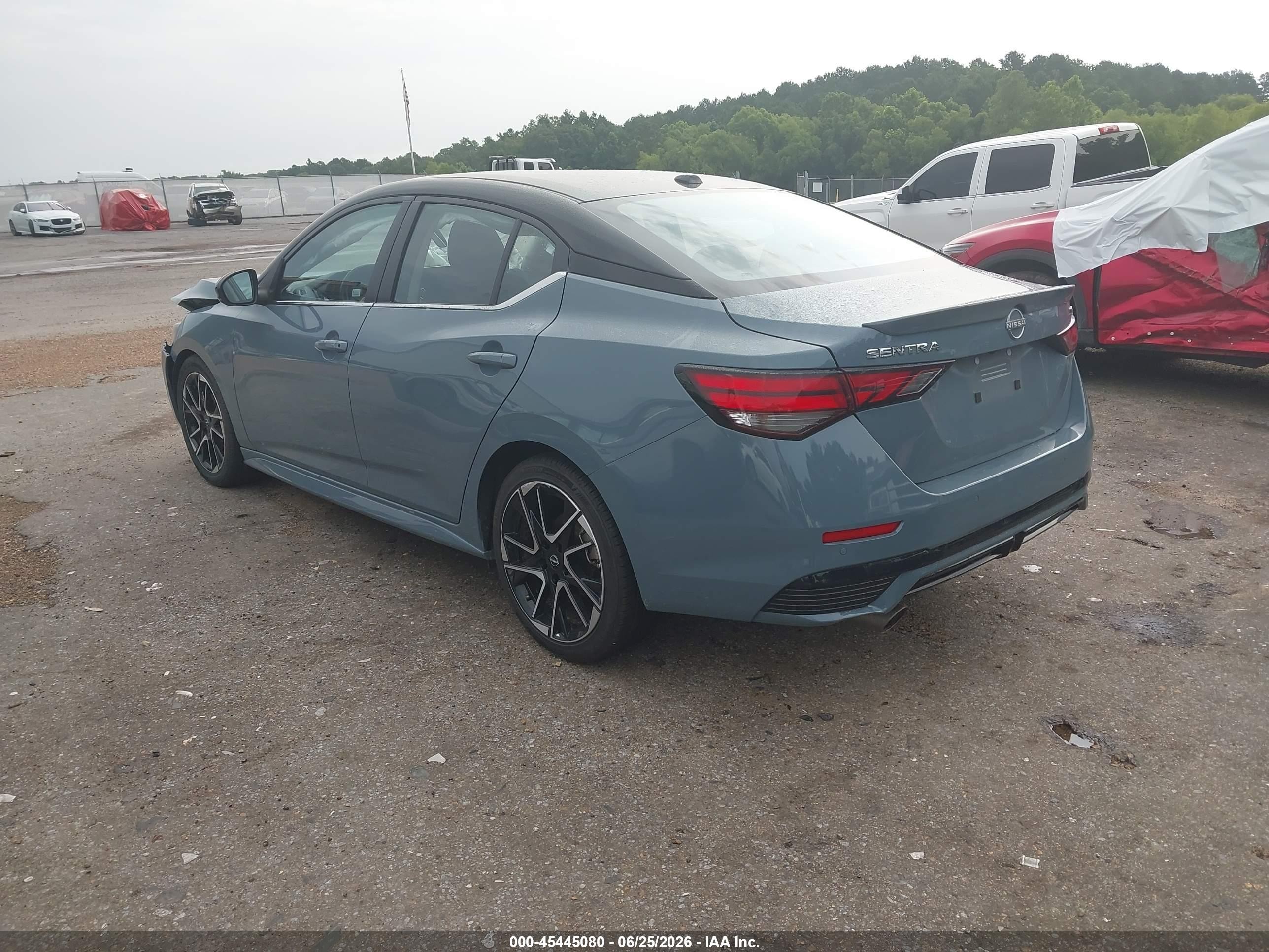2025 Nissan Sentra VIN 3N1AB8DV2SY277764 IAAI salvage auction — Front End, Rebuildable (Florida), sold $4,050 on 2026-07-12 (photo 3)