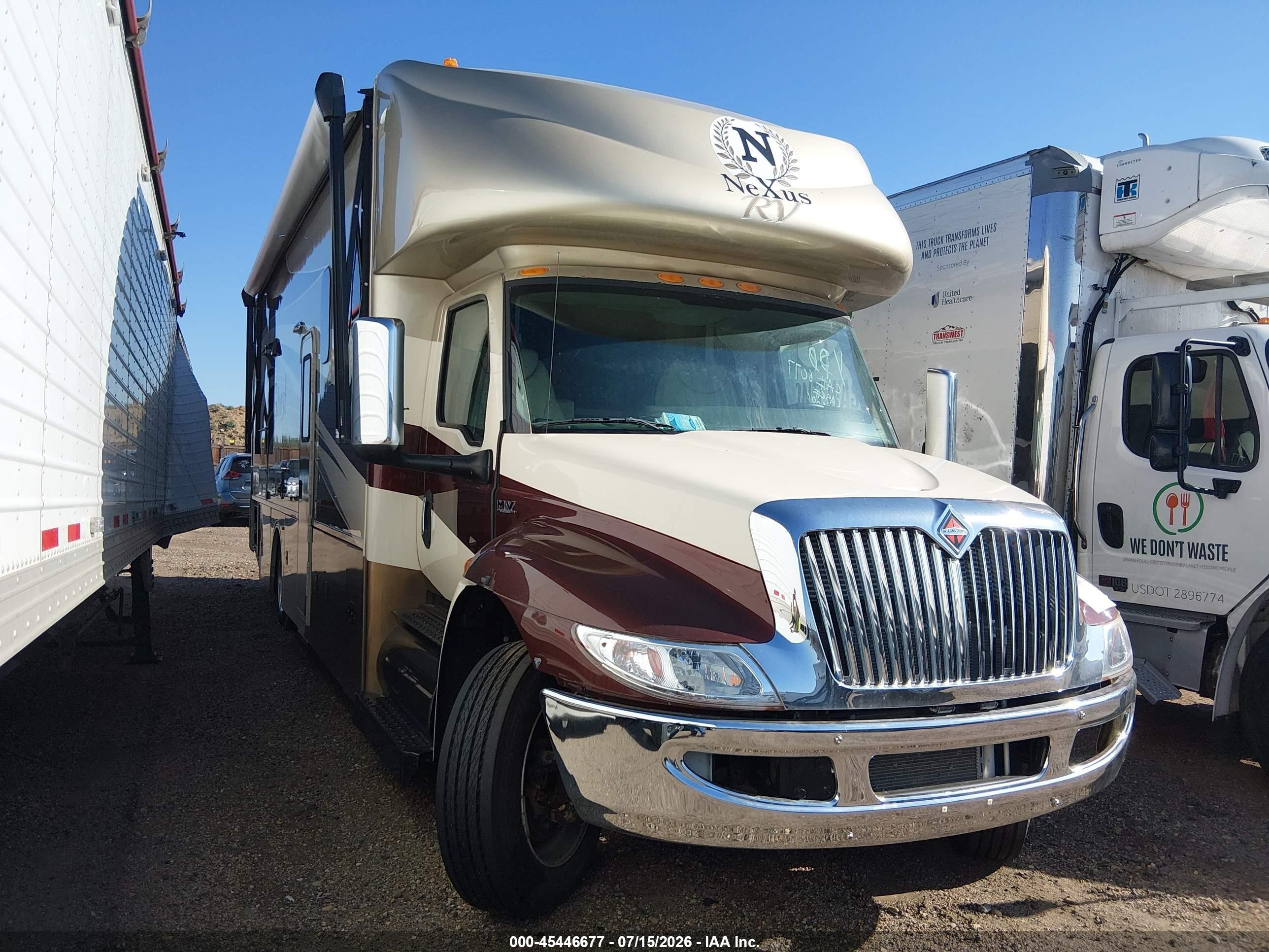 2022 International MV-Series VIN 1HTEUMML9NH218116 — IAAI salvage auction photo