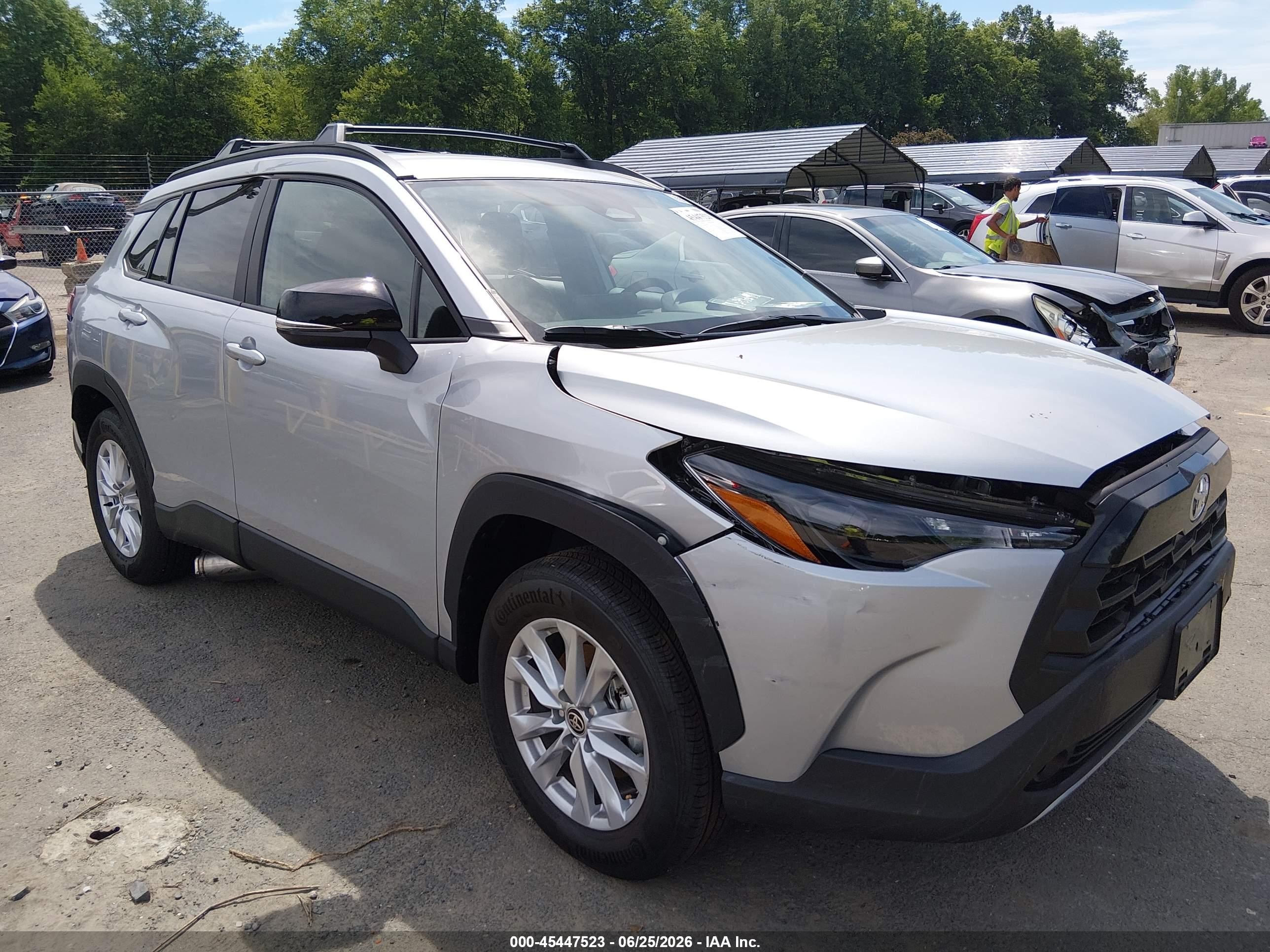 2026 Toyota Corolla Cross VIN 7MUCAABGXTV189872 — IAAI salvage auction photo