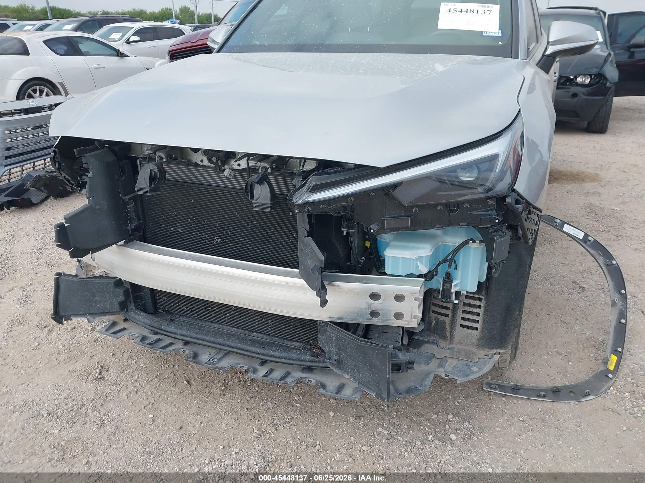 2025 Lexus Tx VIN 5TDAAAB68SS040822 IAAI salvage auction — Hail, Original (Texas), sold $30,975 on 2026-09-08 (photo 6)