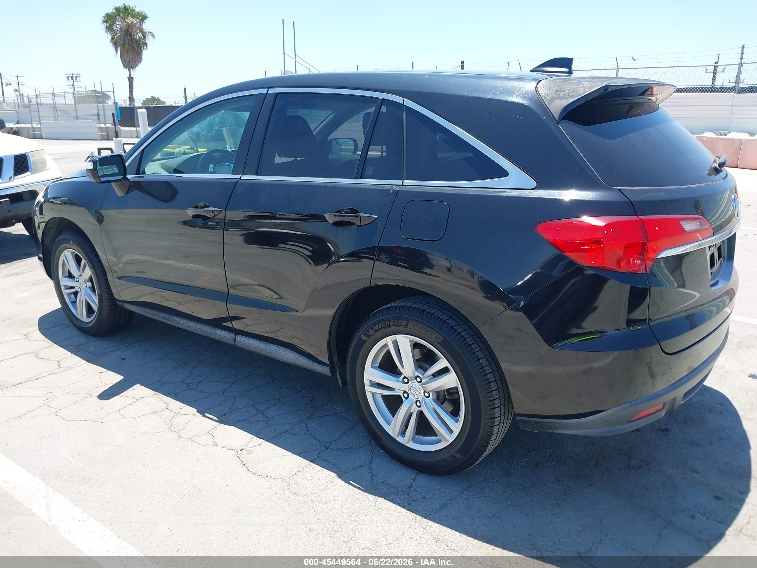 2014 Acura RDX VIN 5J8TB4H50EL021422 IAAI salvage auction — Front End, Salvage (California), sold $2,000 on 2026-07-10 (photo 3)