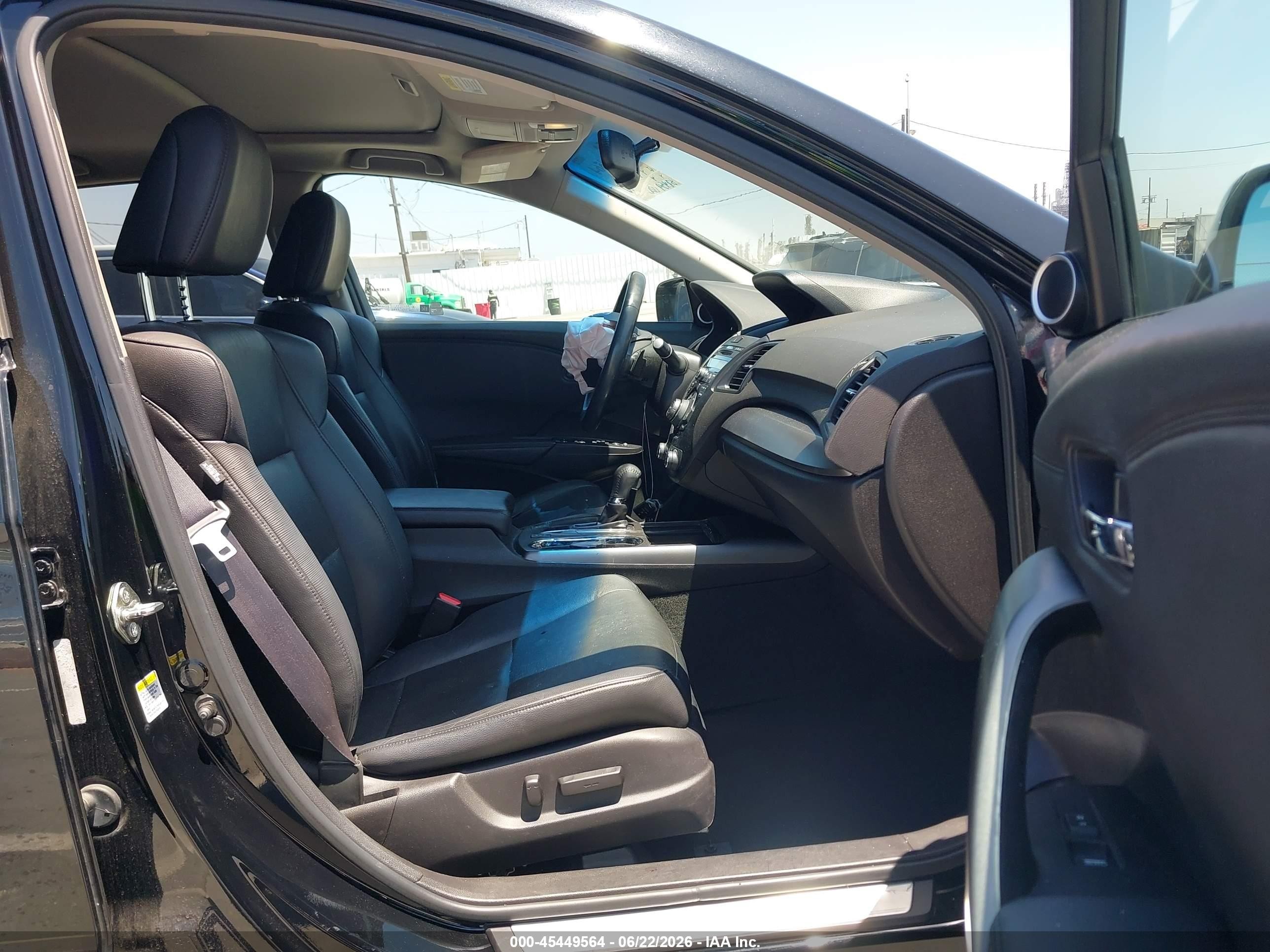2014 Acura RDX VIN 5J8TB4H50EL021422 IAAI salvage auction — Front End, Salvage (California), sold $2,000 on 2026-07-10 (photo 5)