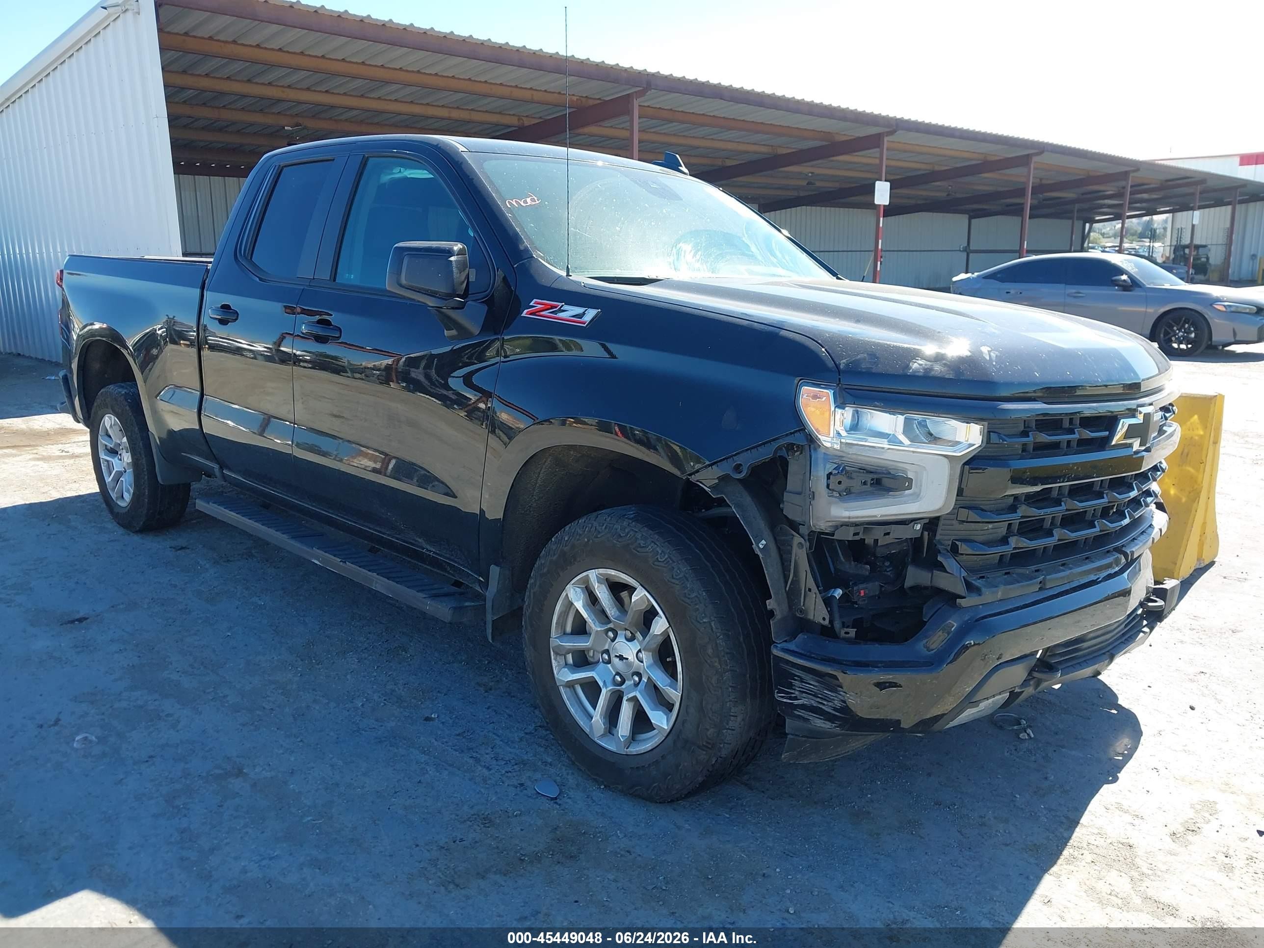 2024 Chevrolet Silverado 1500 VIN 1GCRDEED7RZ293389 — IAAI salvage auction photo