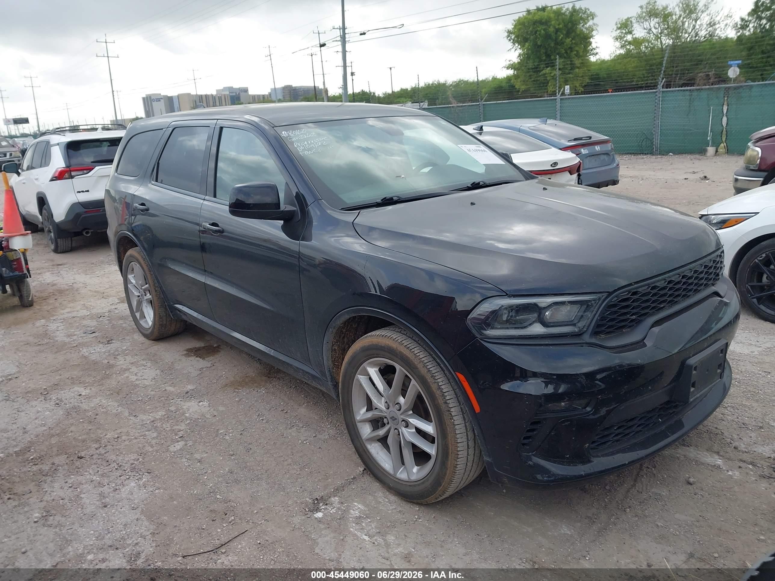 2022 Dodge Durango VIN 1C4RDHDG4NC131049 — IAAI salvage auction photo