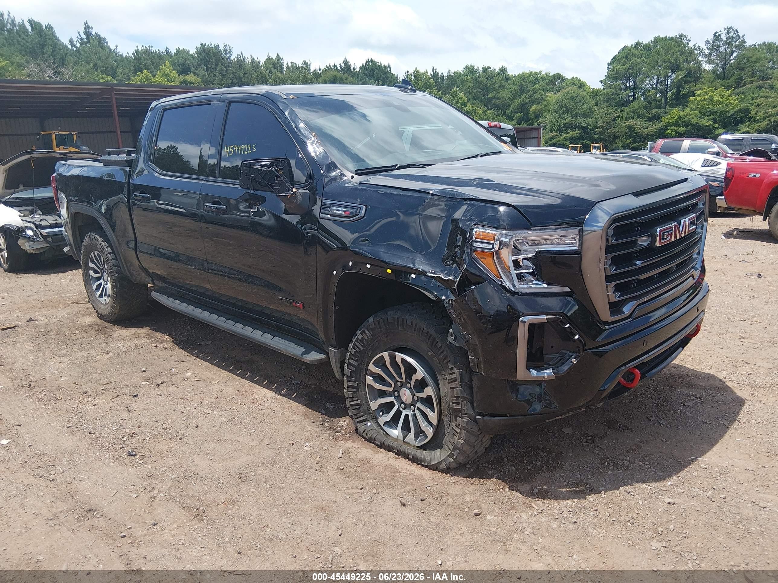 2022 GMC Sierra 1500 Limited VIN 1GTU9EET4NZ113170 — IAAI salvage auction photo