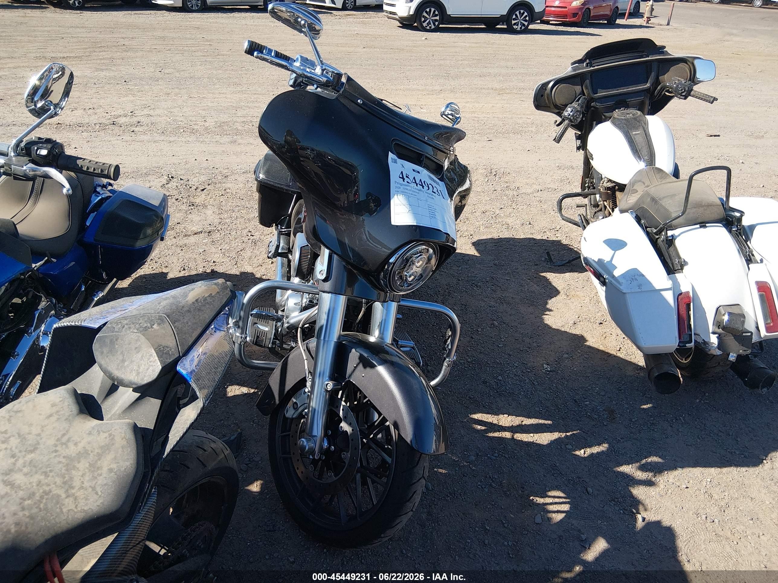 2020 Harley-Davidson FLHXSE VIN 1HD1PXL15LB953498 — IAAI salvage auction photo