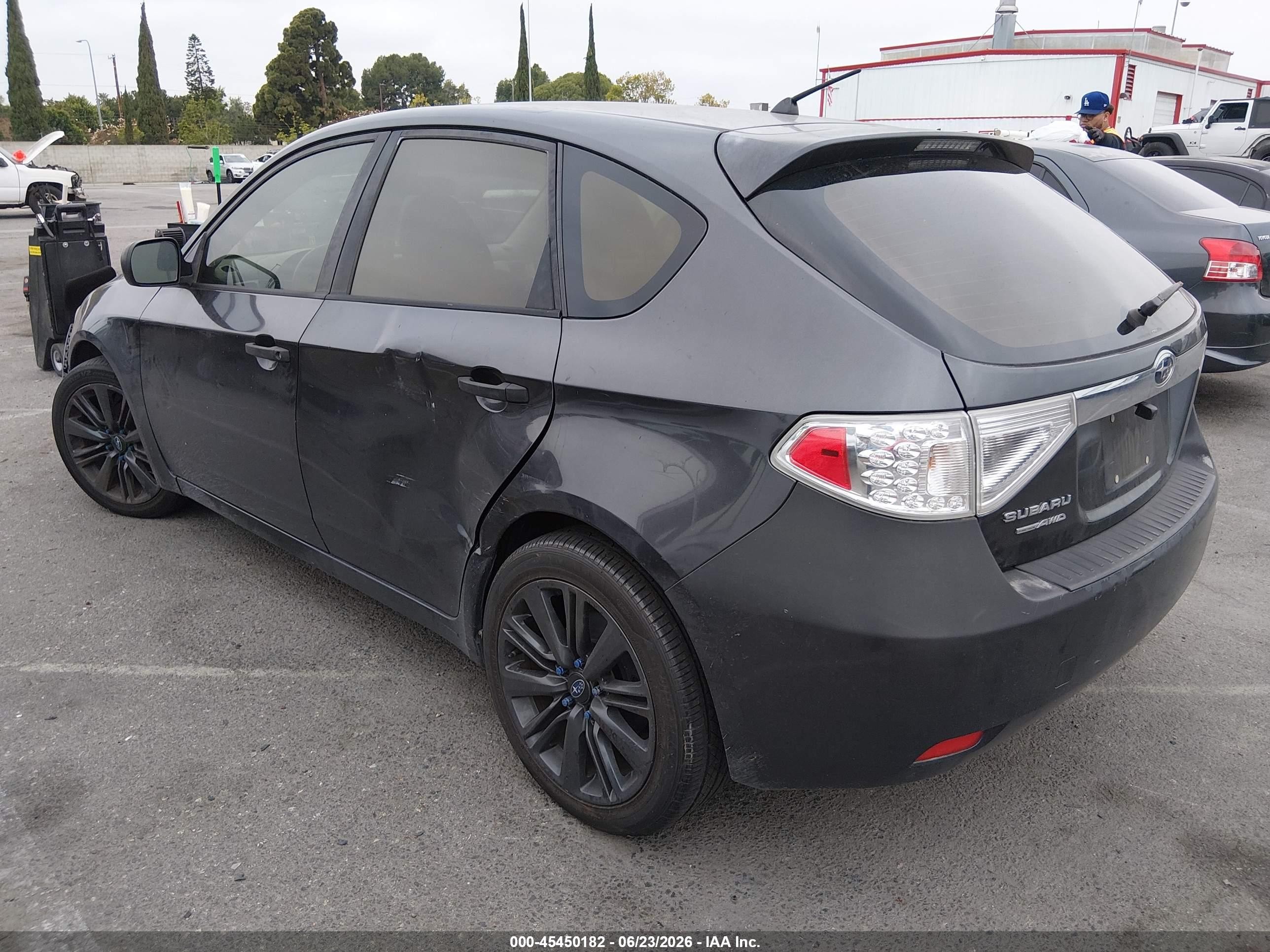 2008 Subaru Impreza VIN JF1GH61618H811421 IAAI salvage auction — Normal Wear, Salvage (California), sold $300 on 2026-07-09 (photo 3)