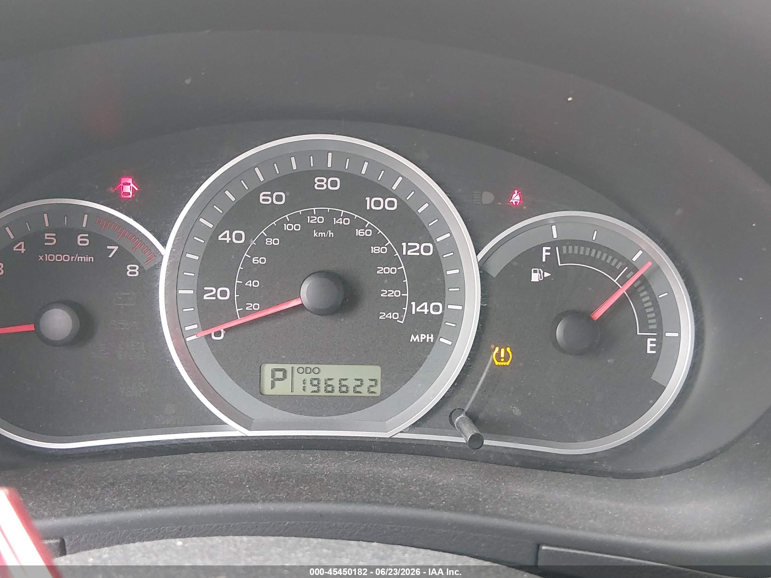 2008 Subaru Impreza VIN JF1GH61618H811421 IAAI salvage auction — Normal Wear, Salvage (California), sold $300 on 2026-07-09 (photo 7)