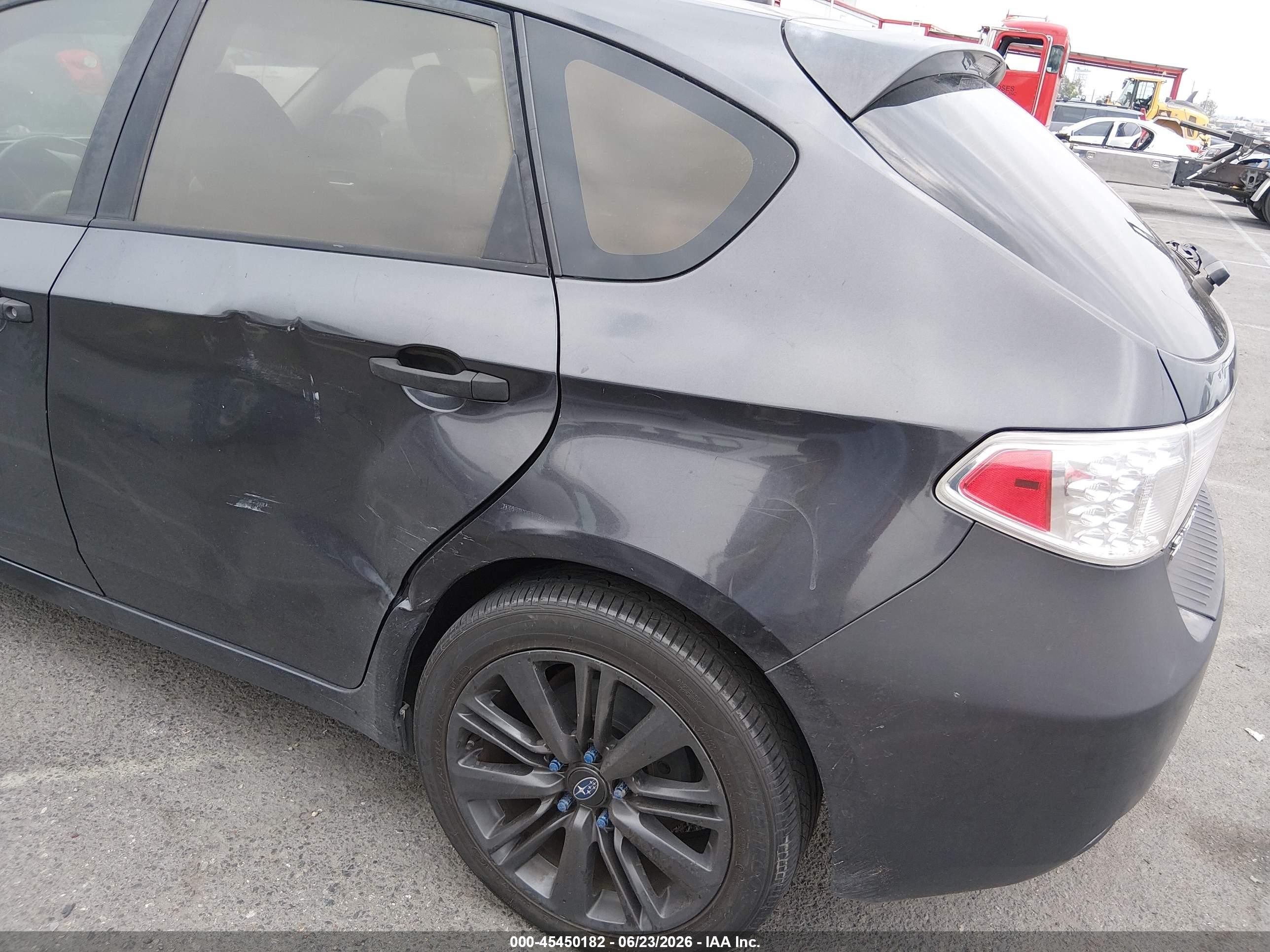 2008 Subaru Impreza VIN JF1GH61618H811421 IAAI salvage auction — Normal Wear, Salvage (California), sold $300 on 2026-07-09 (photo 6)