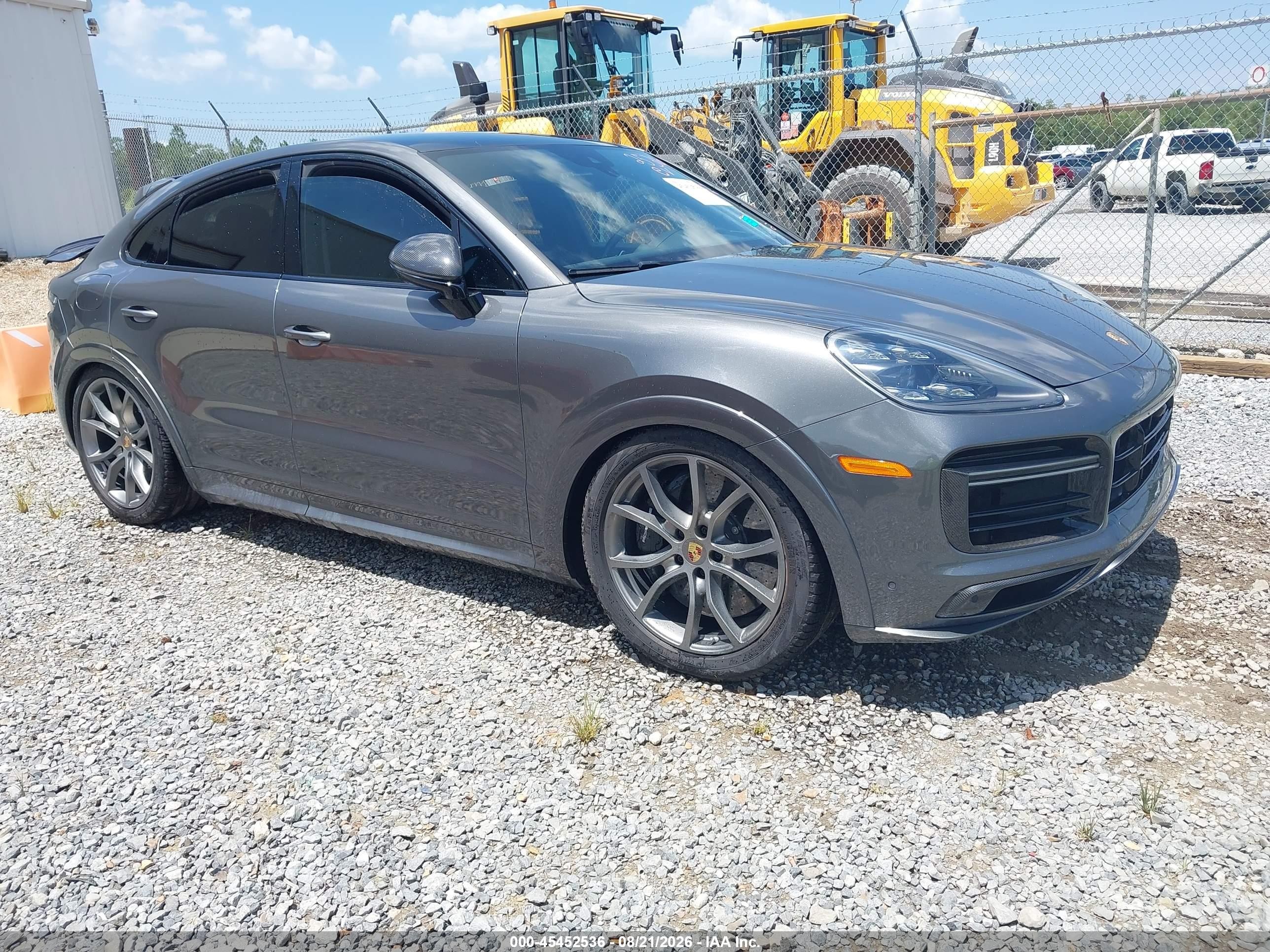 2022 Porsche Cayenne VIN WP1BH2AY0NDA59081 — IAAI salvage auction photo