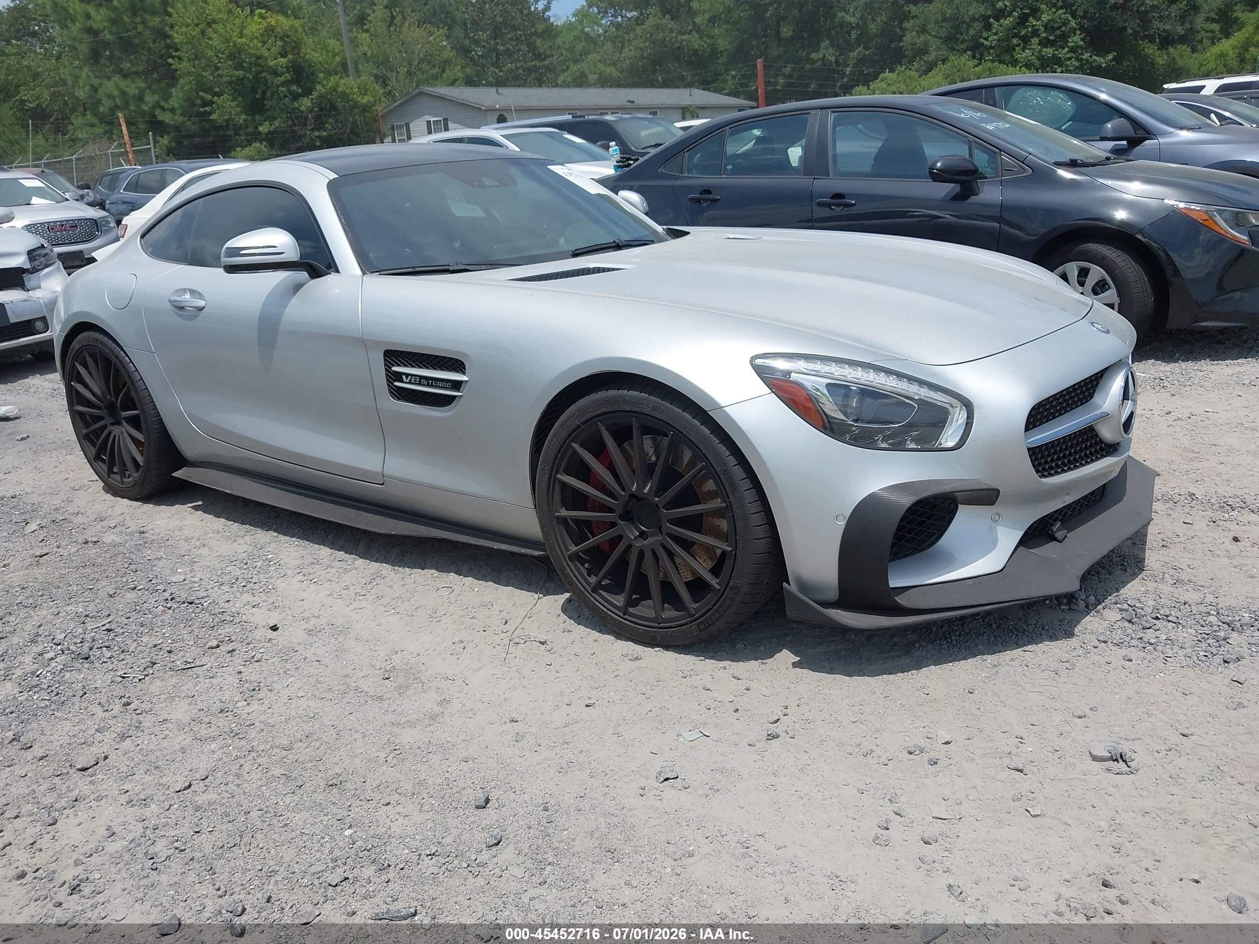 2017 Mercedes-Benz AMG-Class VIN WDDYJ7JA8HA009895 — IAAI salvage auction photo