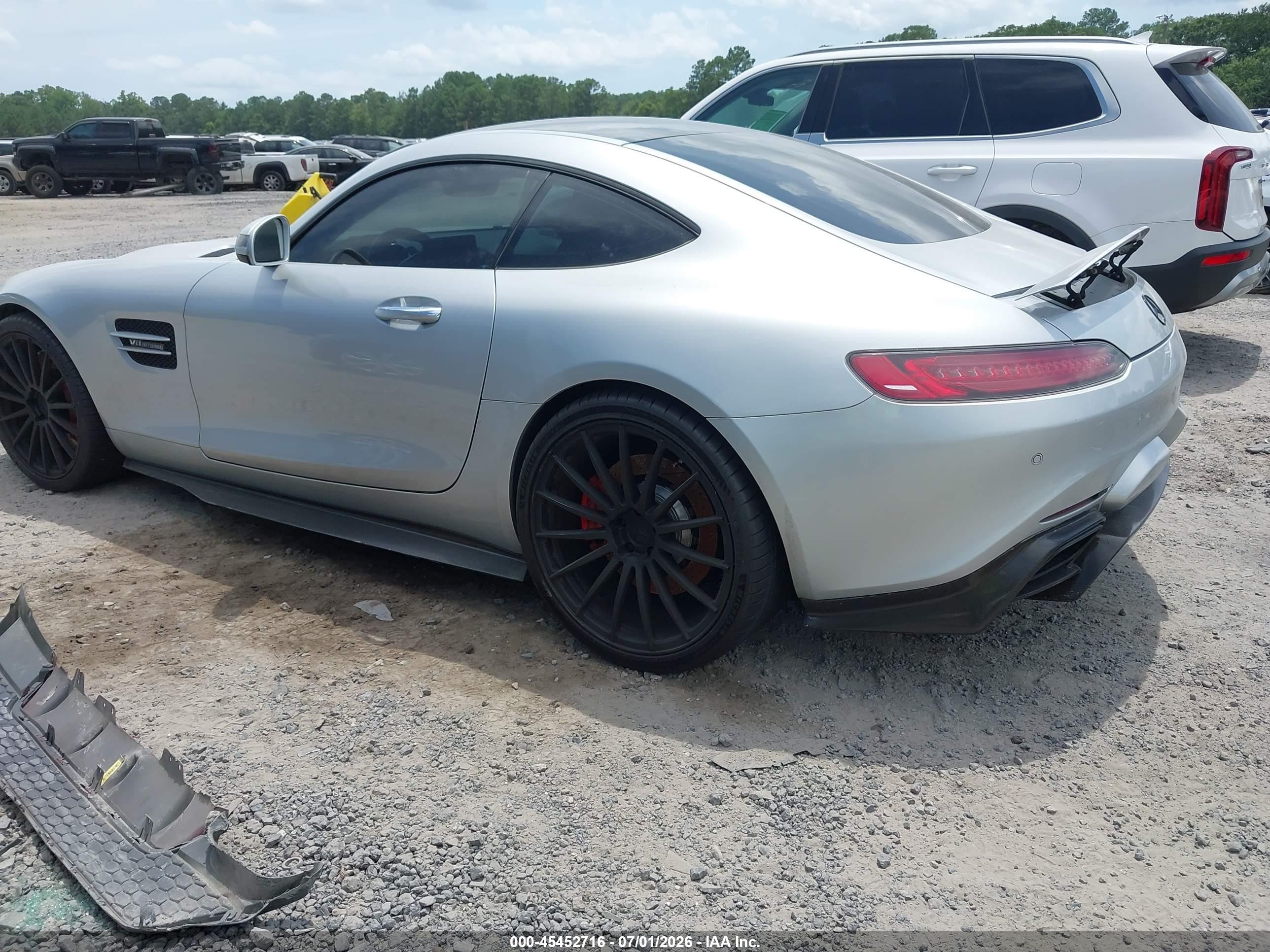 2017 Mercedes-Benz AMG-Class VIN WDDYJ7JA8HA009895 IAAI salvage auction — Unknown, Salvage (South Carolina), sold $31,500 on 2026-08-10 (photo 3)