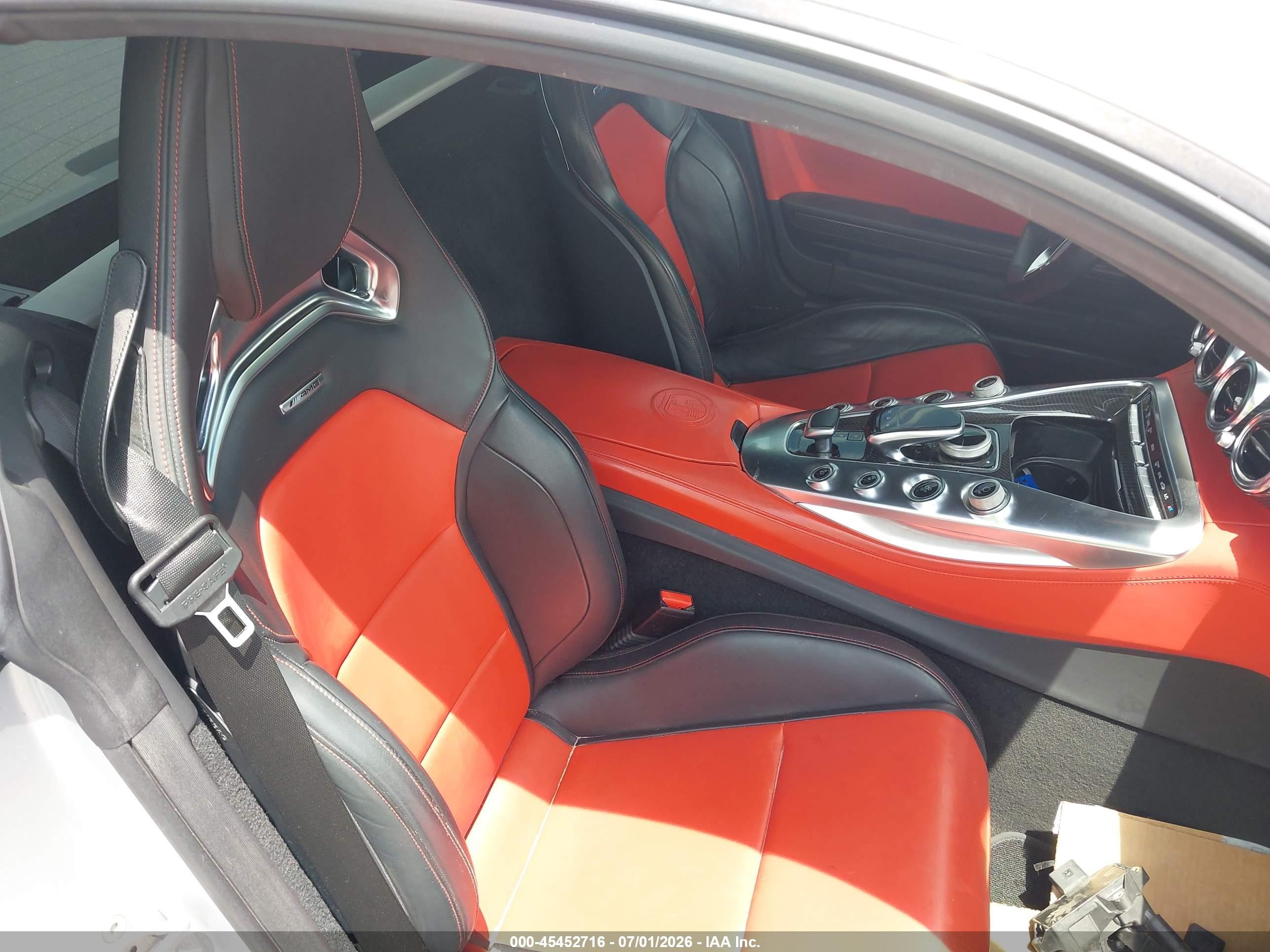 2017 Mercedes-Benz AMG-Class VIN WDDYJ7JA8HA009895 IAAI salvage auction — Unknown, Salvage (South Carolina), sold $31,500 on 2026-08-10 (photo 5)