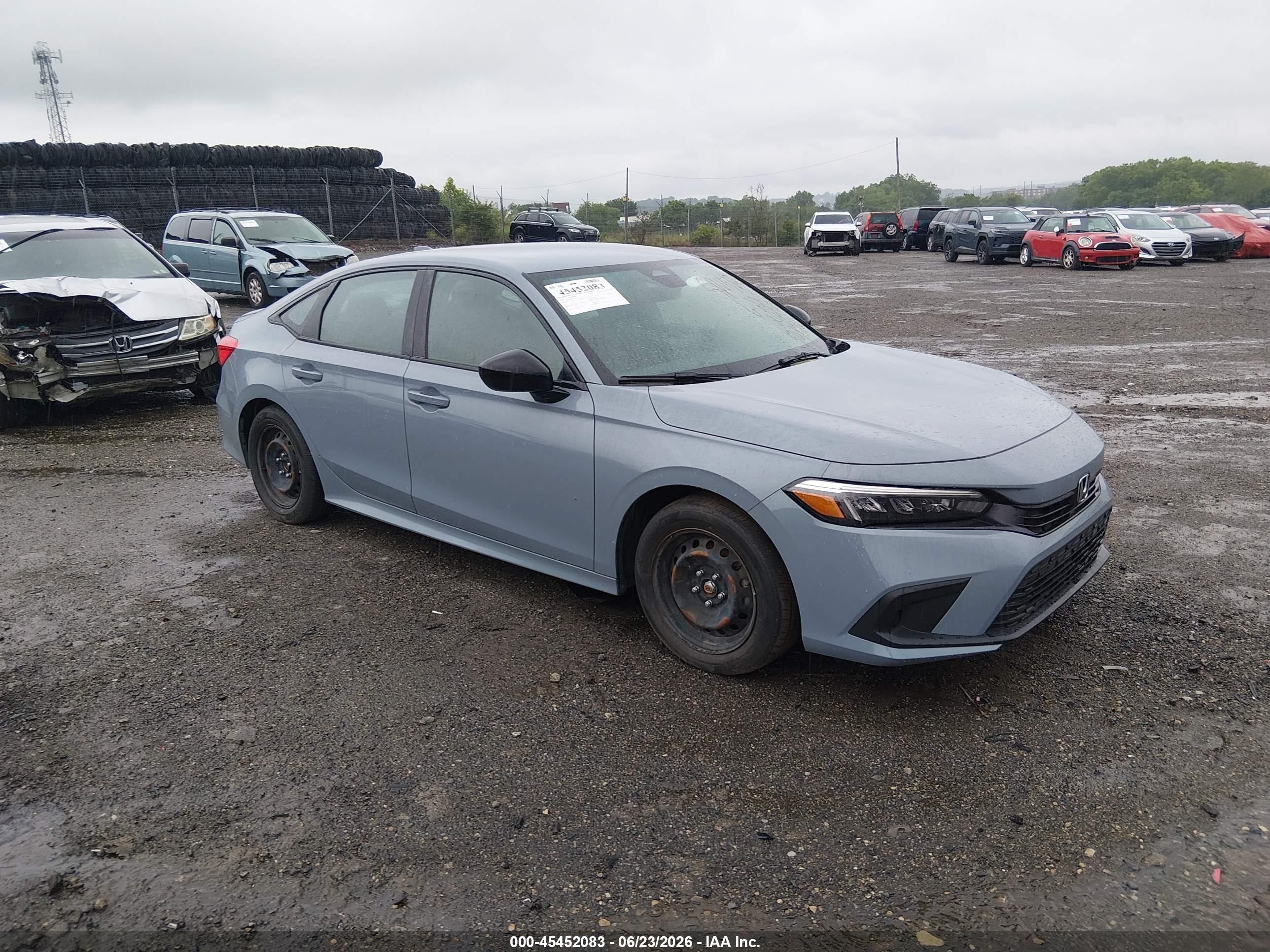 2024 Honda Civic VIN 2HGFE2F55RH503012 — IAAI salvage auction photo