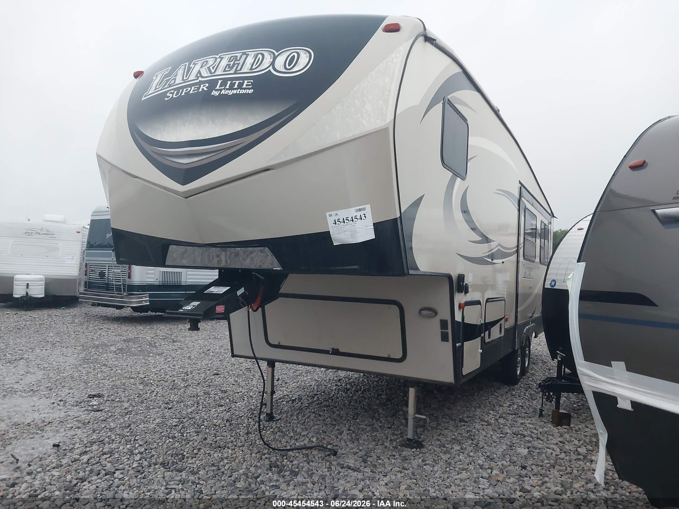 2018 Keystone rv Other VIN 4YDF26828JV601073 IAAI salvage auction — Hail, Junk (Oklahoma), sold $2,050 on 2026-09-02 (photo 2)