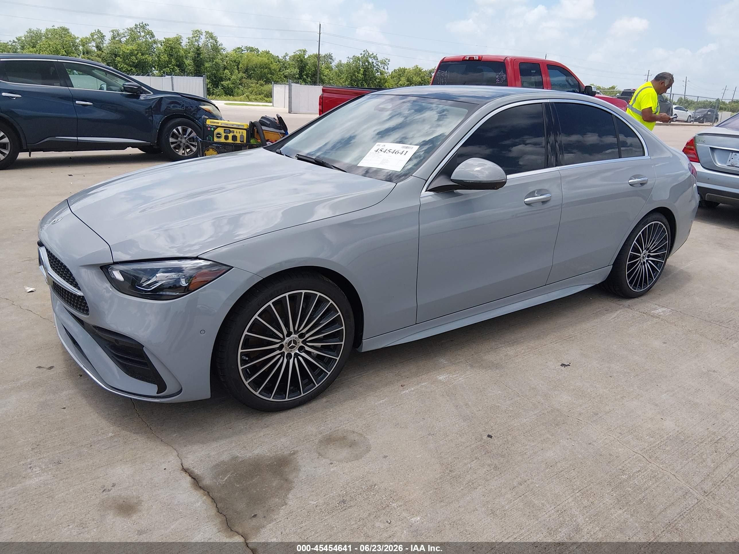 2026 Mercedes-Benz C-Class VIN W1KAF4GB1TR339034 IAAI salvage auction — Water/Flood, Salvage (Texas), sold $25,500 on 2026-08-19 (photo 2)