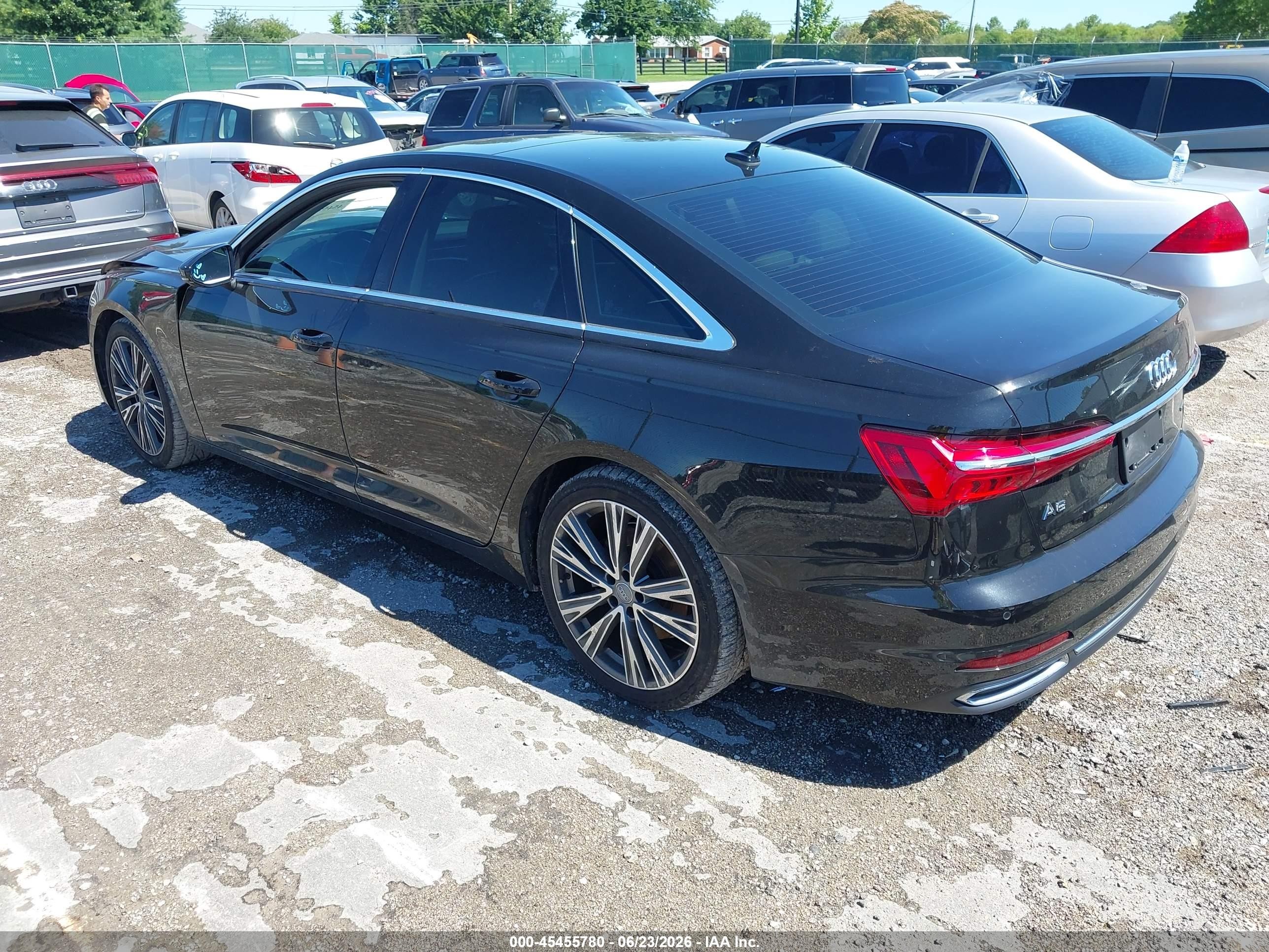 2020 Audi A6 VIN WAUE8AF22LN086221 IAAI salvage auction — Front End, Salvage (Kentucky), sold $10,950 on 2026-09-08 (photo 3)