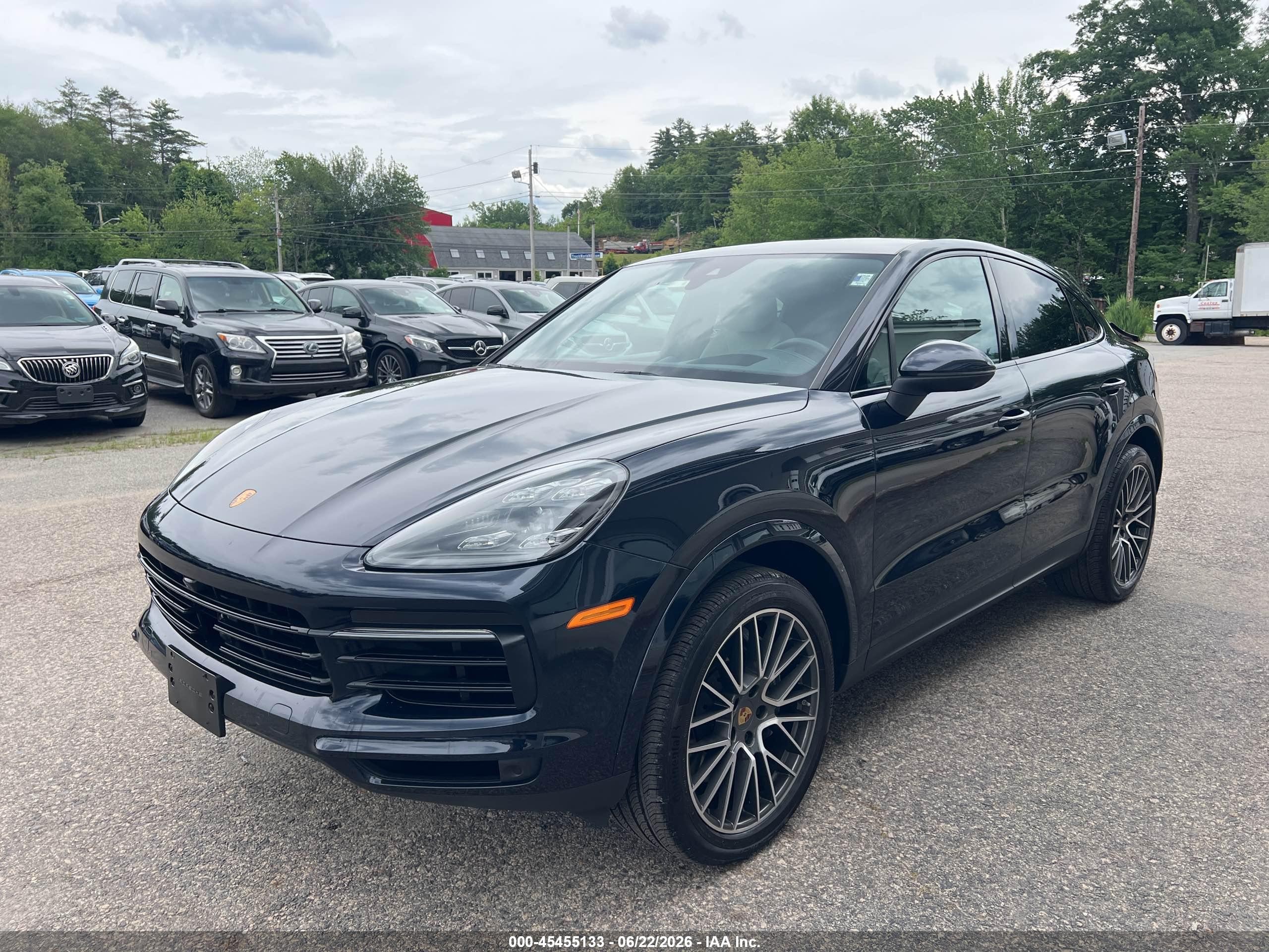2021 Porsche Cayenne coupe VIN WP1BA2AY1MDA42471 IAAI salvage auction — Normal Wear, Clear (Massachusetts), sold $33,700 on 2026-07-01 (photo 2)