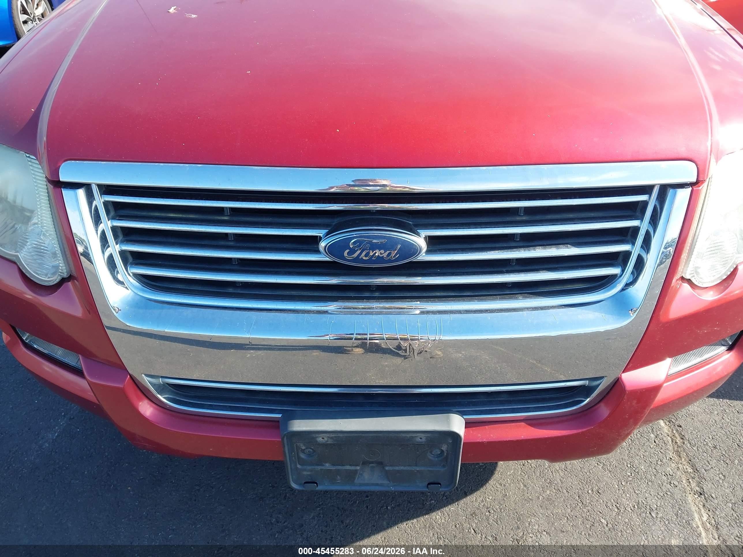 2007 Ford Explorer VIN 1FMEU73E77UA99165 IAAI salvage auction — Front End, Clear-Dealer Only (Oregon), sold $275 on 2026-07-02 (photo 6)