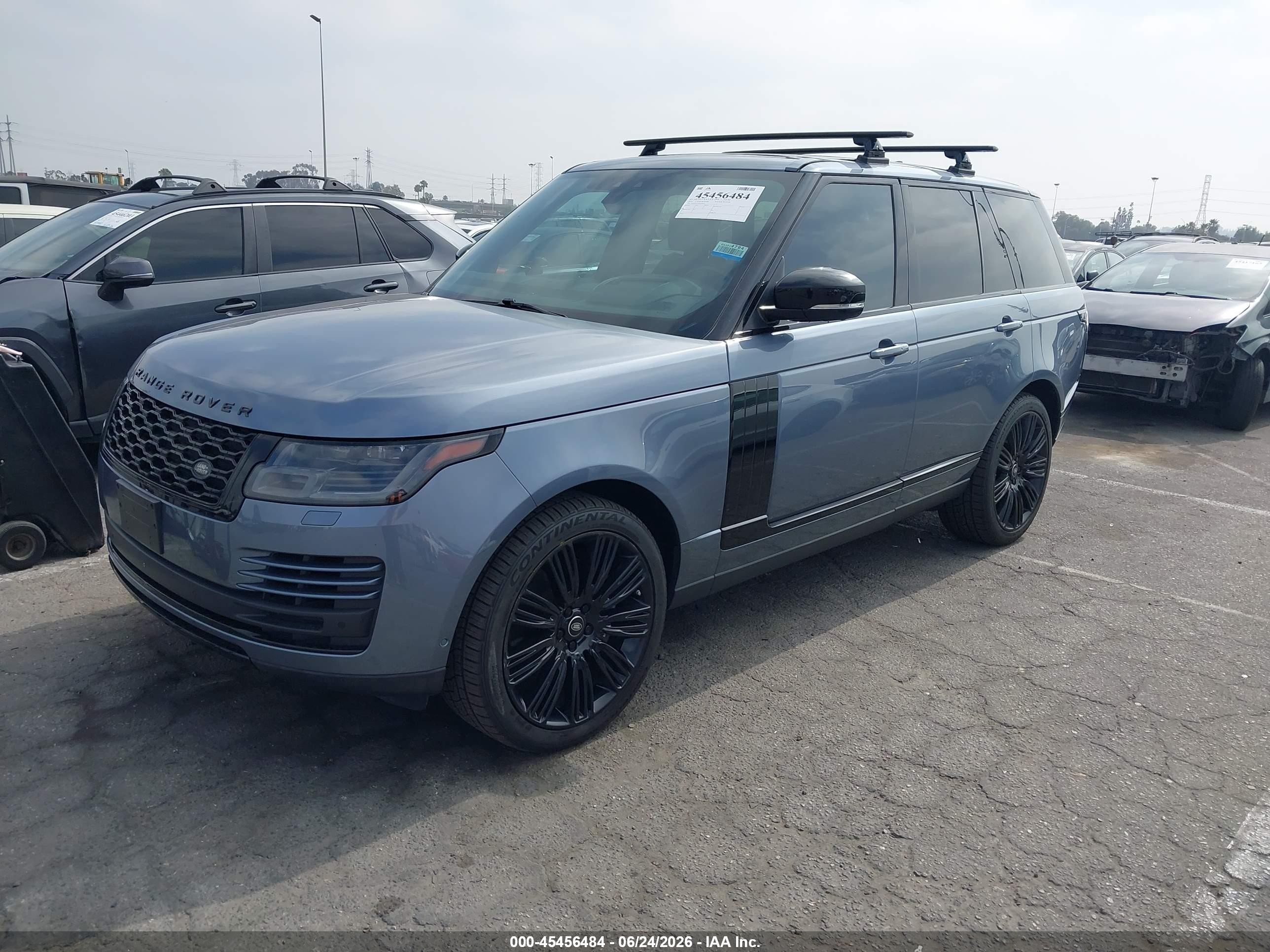 2018 Land Rover Range Rover VIN SALGS2SV8JA388872 IAAI salvage auction — Normal Wear, Clear (Montana), sold $16,100 on 2026-07-09 (photo 2)