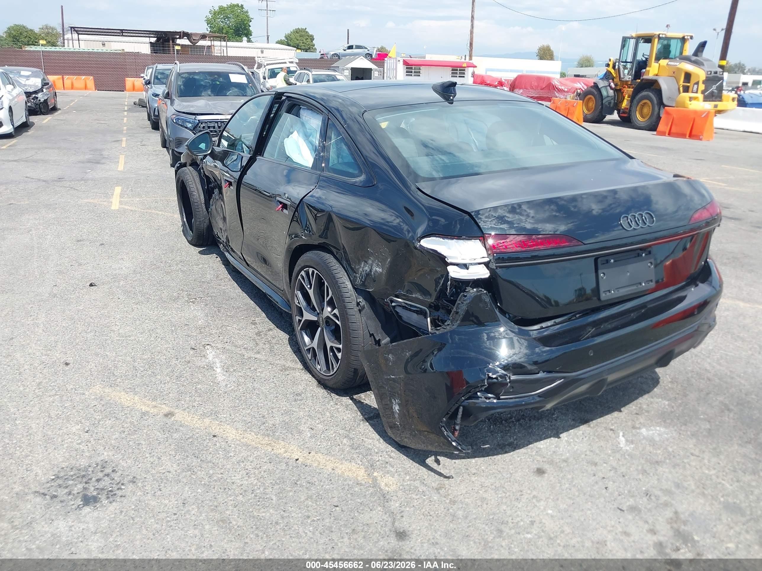 2026 Audi A6 VIN WAU55CFN2TN024722 IAAI salvage auction — Unknown, Salvage (California), sold $16,600 on 2026-08-31 (photo 3)