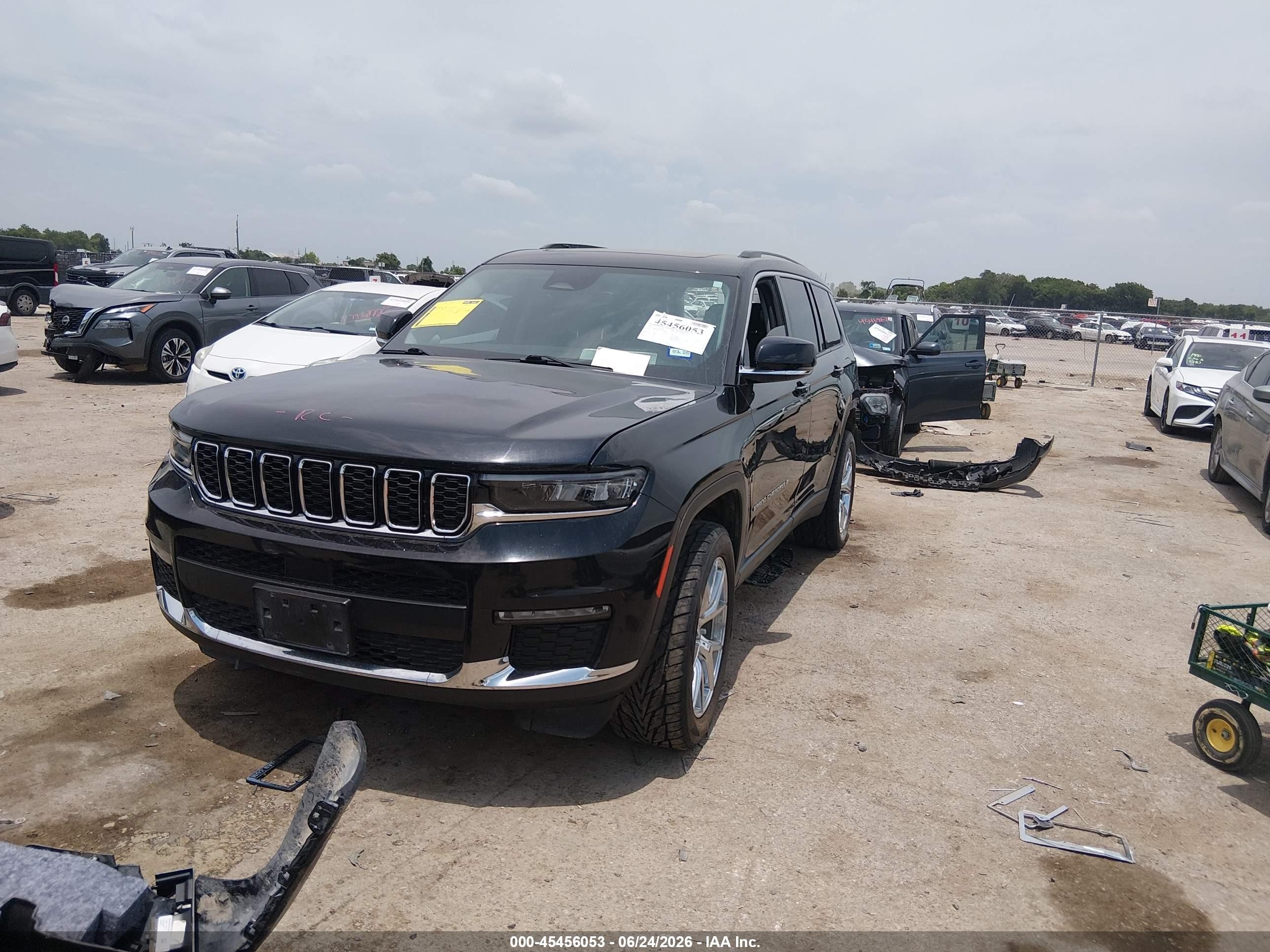 2021 Jeep Grand cherokee VIN 1C4RJKBG4M8105173 IAAI salvage auction — Rear End, Original (Texas), sold $9,100 on 2026-09-10 (photo 2)