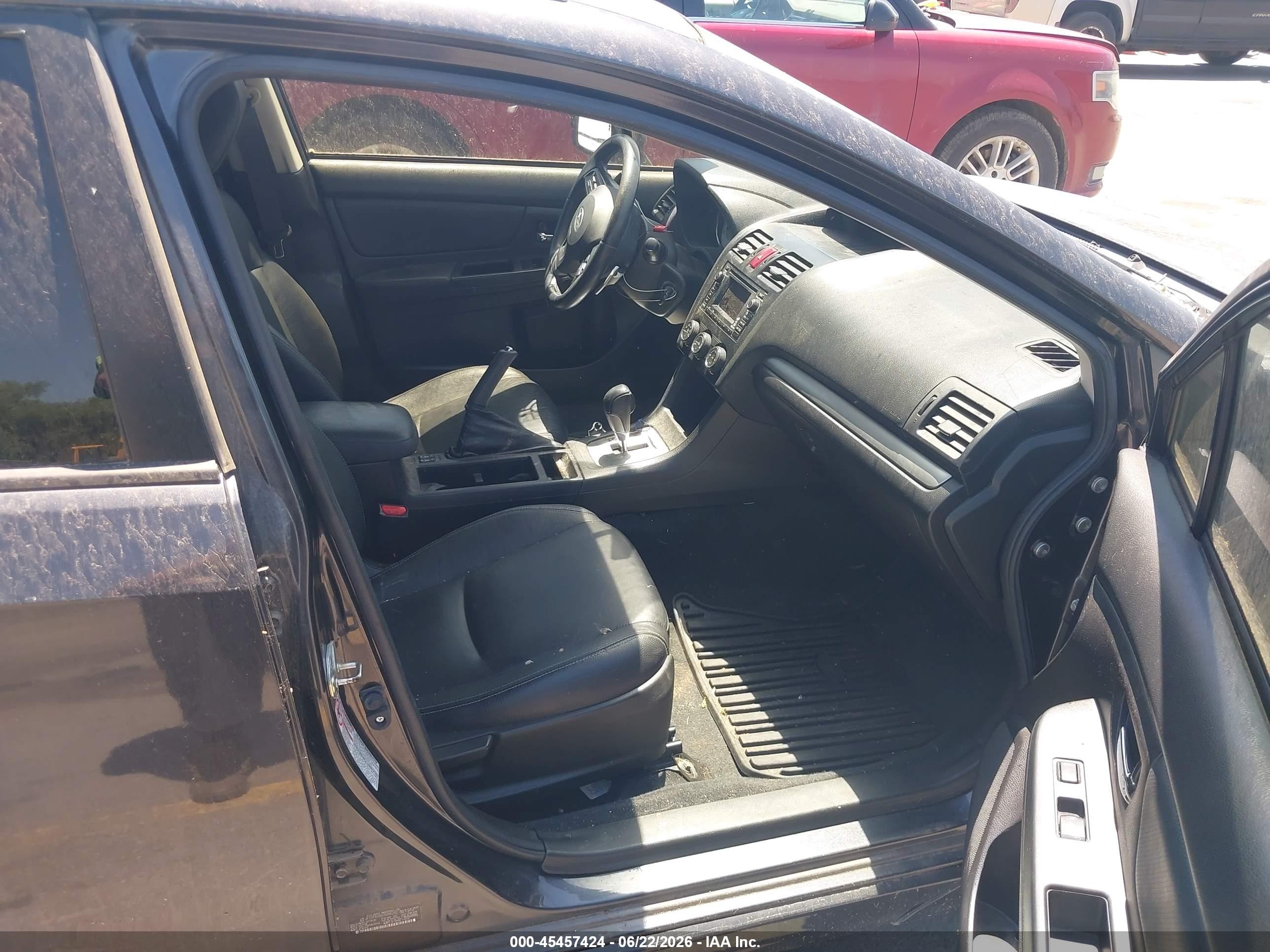 2012 Subaru Impreza VIN JF1GPAS66CH246242 IAAI salvage auction — Normal Wear, Clear (Utah), sold $750 on 2026-07-09 (photo 5)