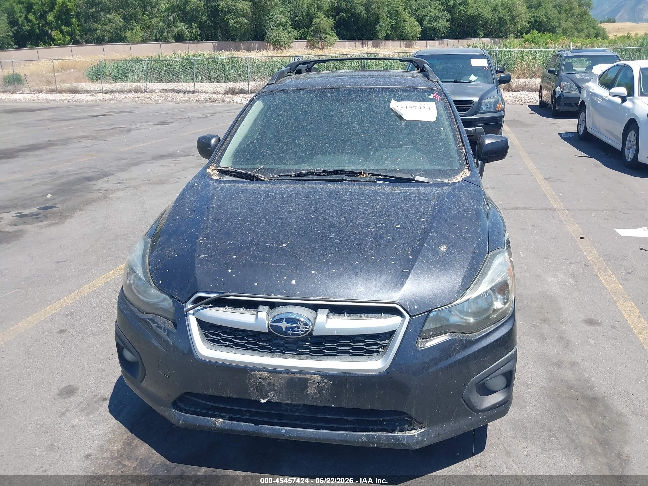 2012 Subaru Impreza VIN JF1GPAS66CH246242 IAAI salvage auction — Normal Wear, Clear (Utah), sold $750 on 2026-07-09 (photo 6)