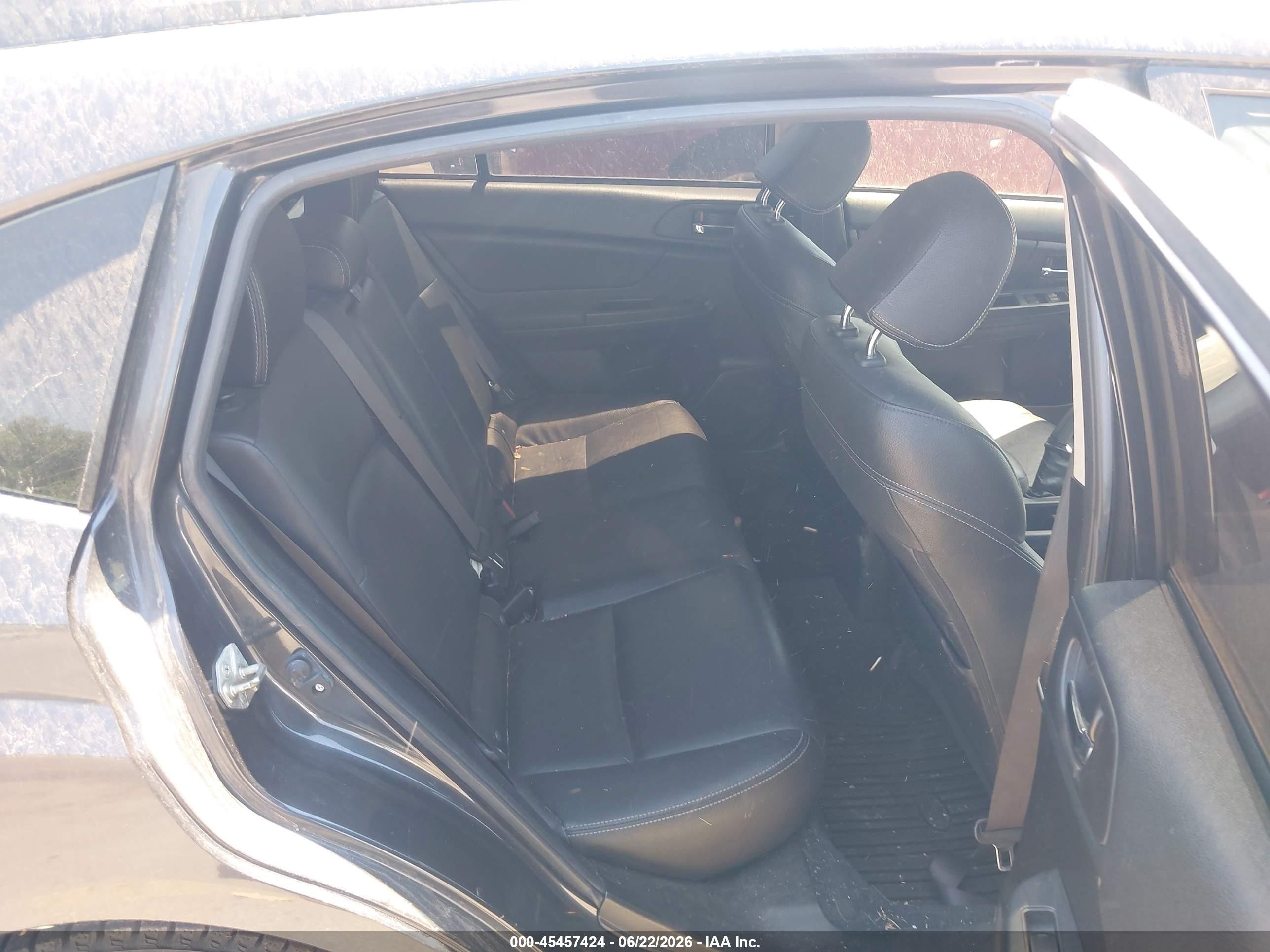 2012 Subaru Impreza VIN JF1GPAS66CH246242 IAAI salvage auction — Normal Wear, Clear (Utah), sold $750 on 2026-07-09 (photo 8)