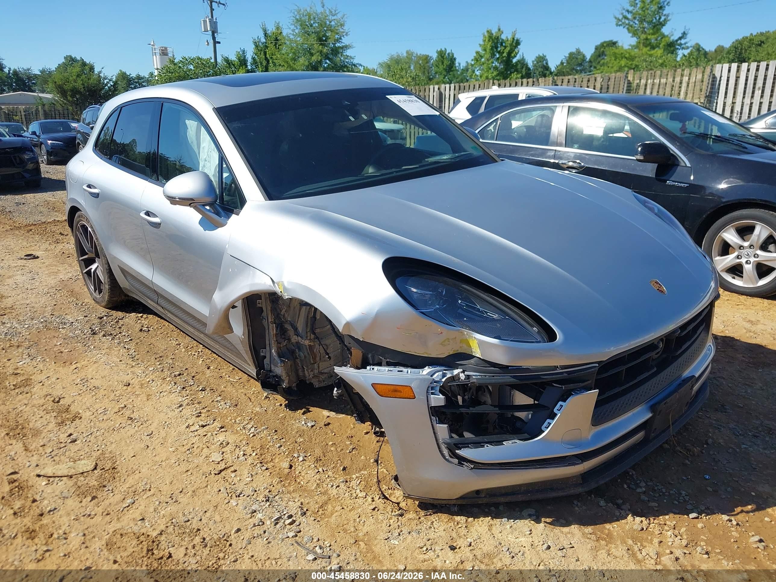 2023 Porsche Macan VIN WP1AA2A52PLB03306 — IAAI salvage auction photo