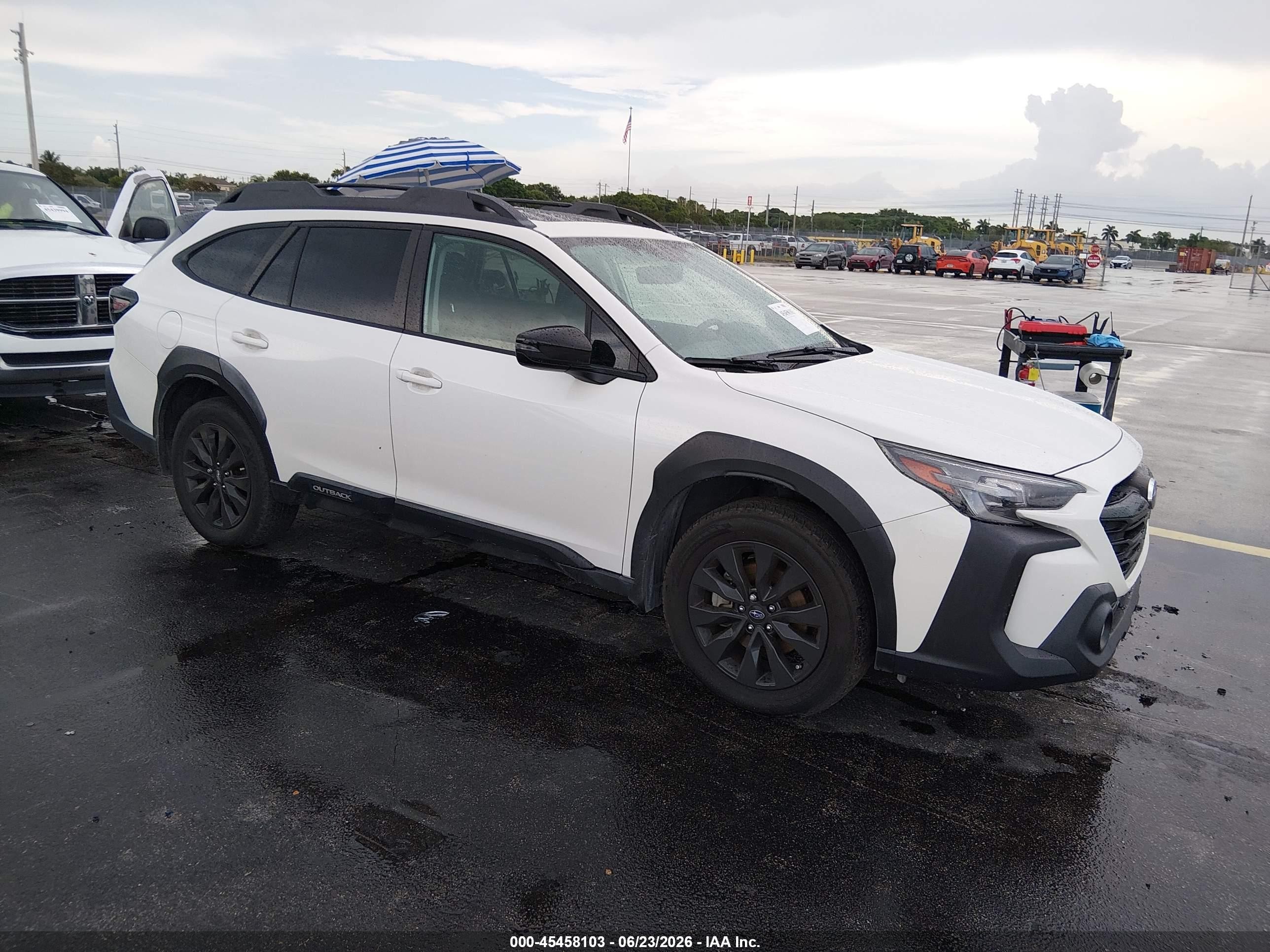 2023 Subaru Outback VIN 4S4BTALC6P3171237 — IAAI salvage auction photo