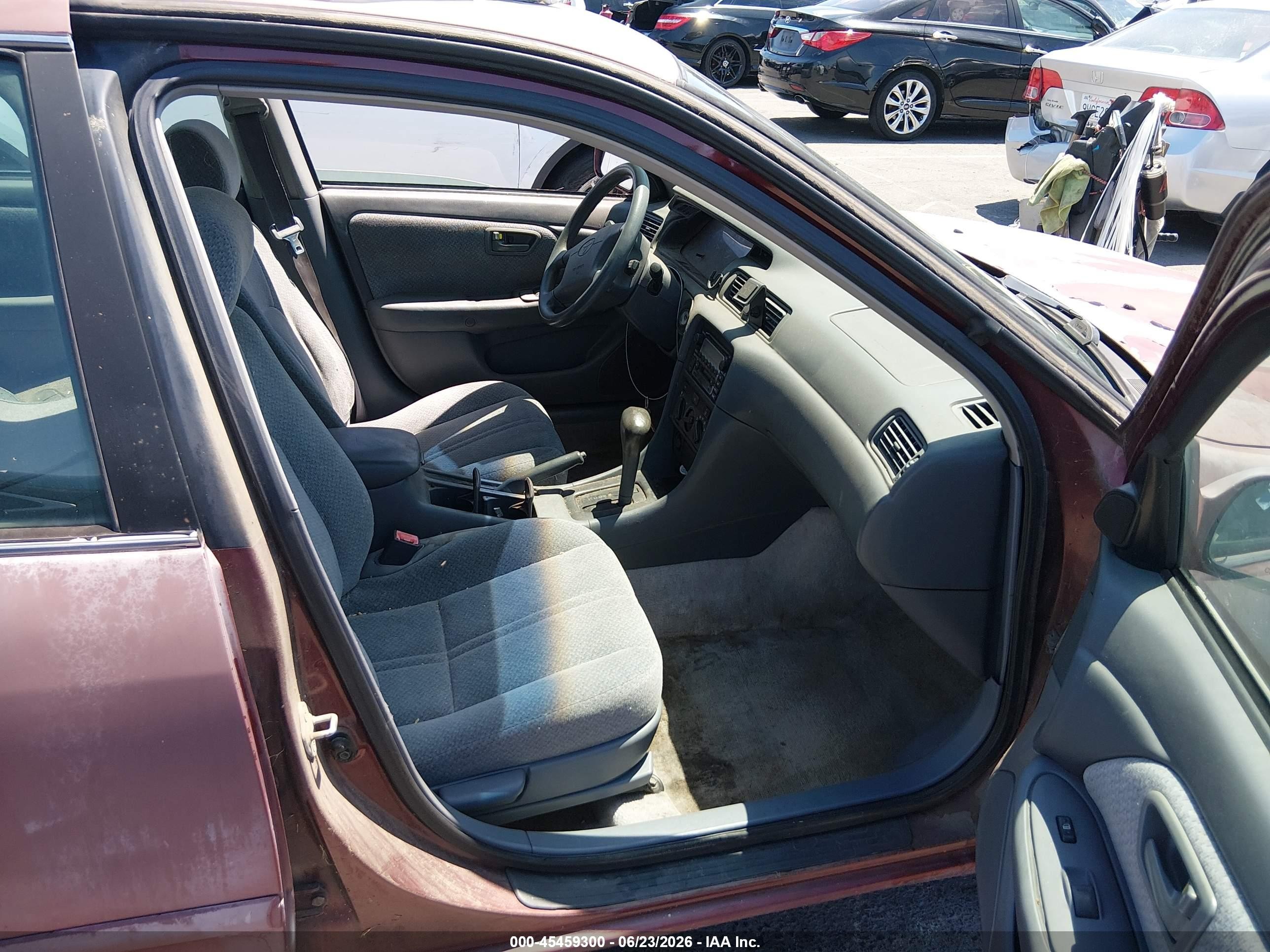 2001 Toyota Camry VIN 4T1BG22K41U089172 IAAI salvage auction — Normal Wear, Clear - Dealer Only (California), sold $475 on 2026-07-09 (photo 5)