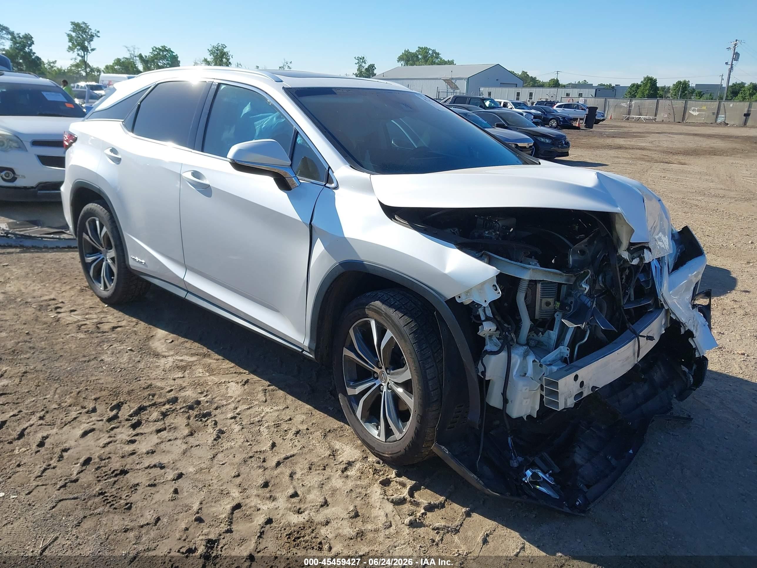 2016 Lexus RX 450h VIN 2T2BGMCA5GC005898 — IAAI salvage auction photo