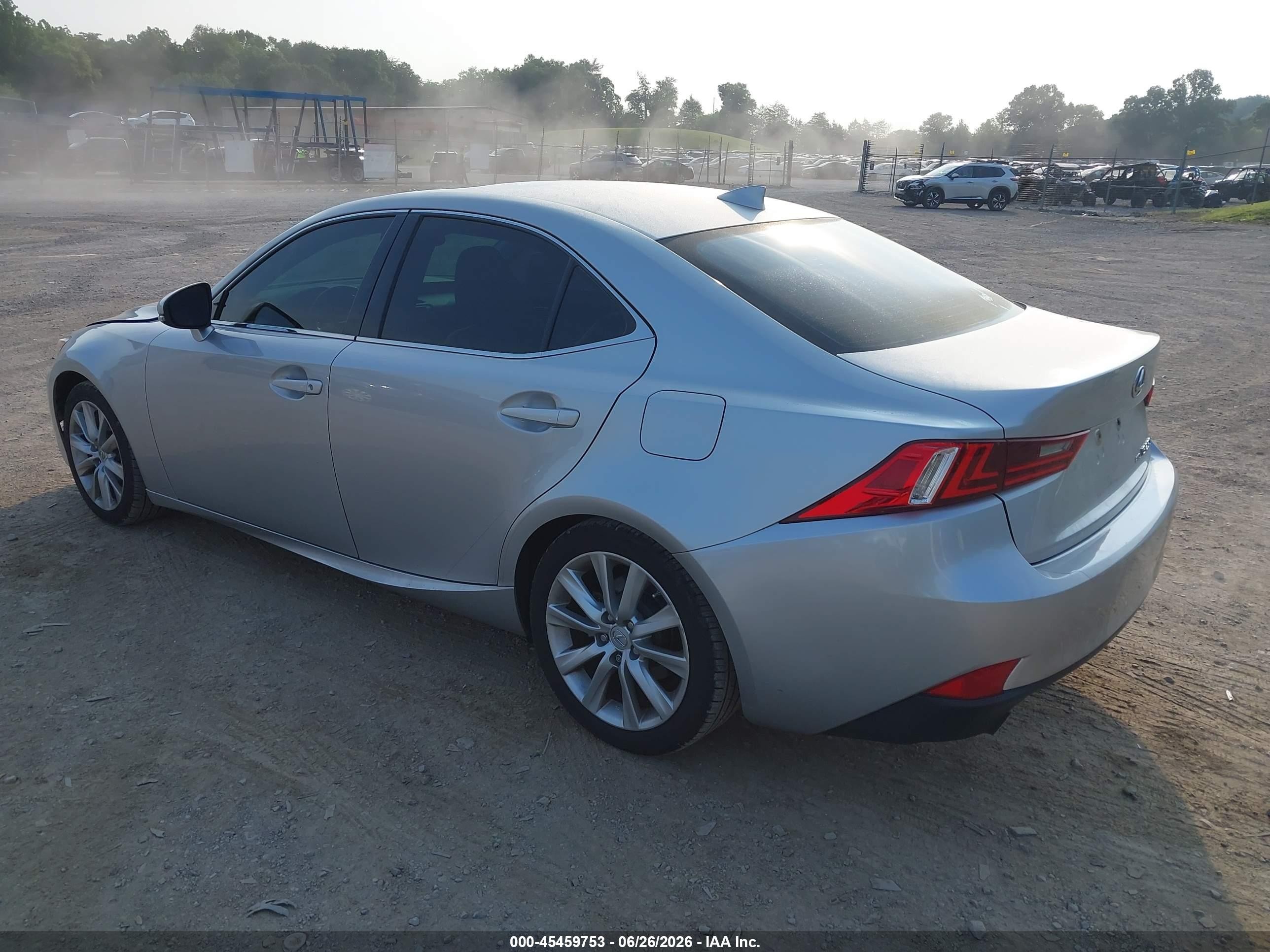 2015 Lexus Is VIN JTHCF1D23F5022422 IAAI salvage auction — Front End, Salvage (Tennessee), sold $4,950 on 2026-09-23 (photo 3)
