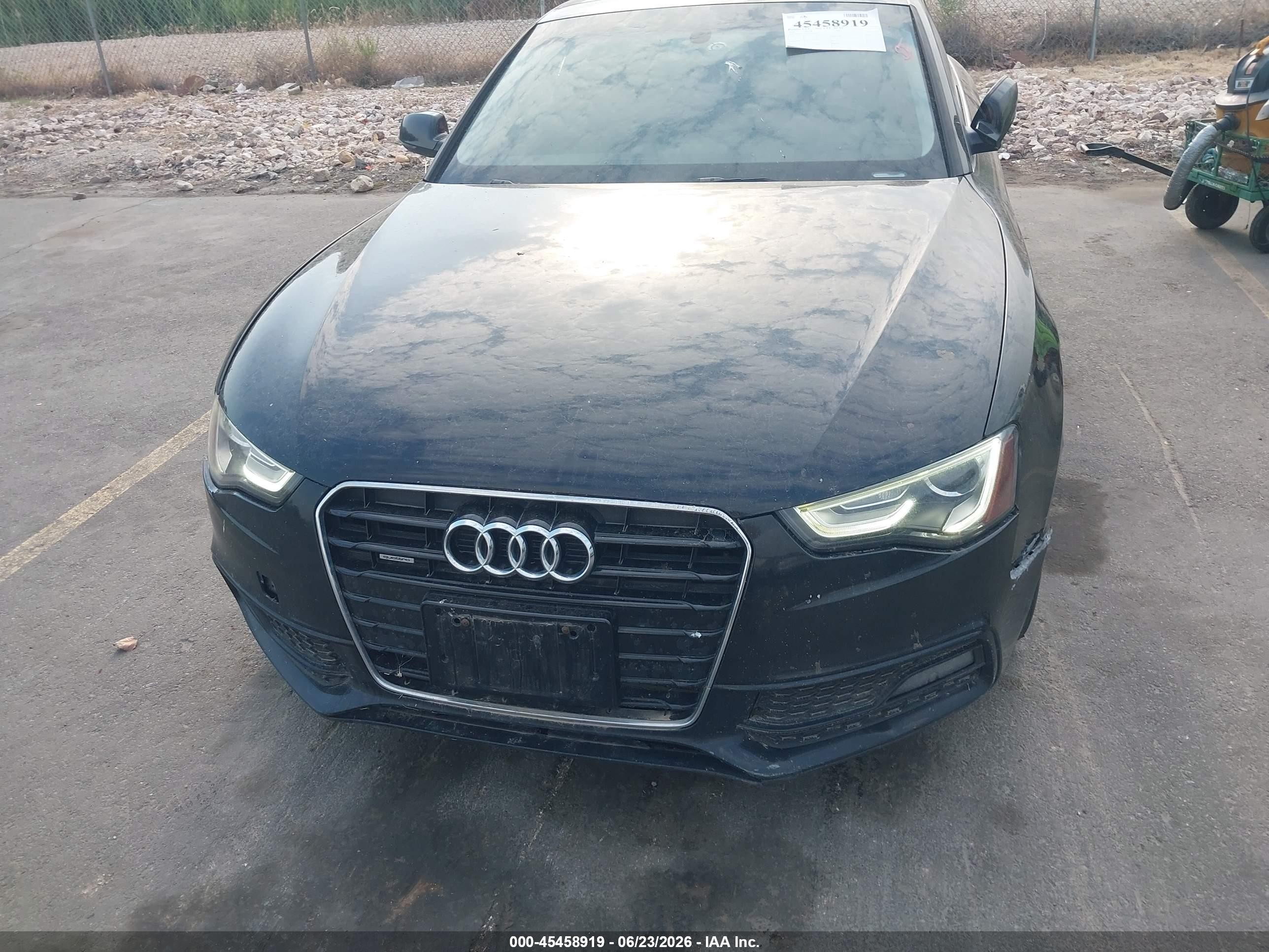 2015 Audi A5 VIN WAUMFAFR5FA011202 IAAI salvage auction — Normal Wear, Flood/Restored (Utah), sold $675 on 2026-07-09 (photo 6)