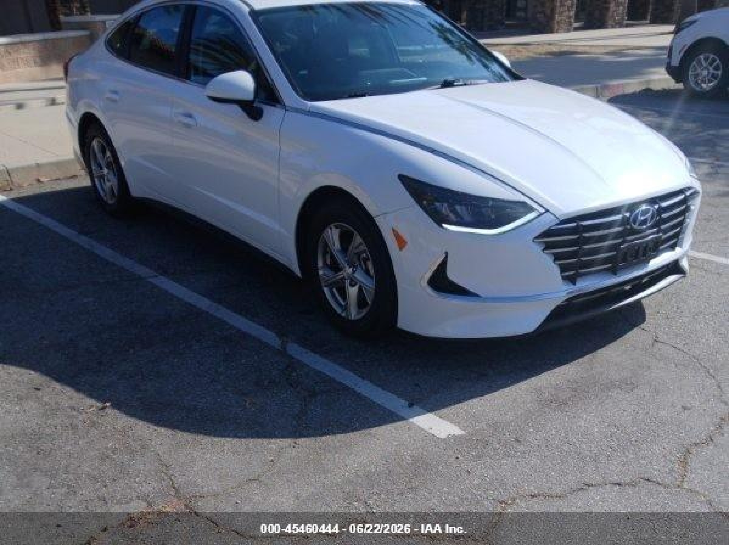 2022 Hyundai Sonata VIN 5NPEG4JAXNH143015 IAAI salvage auction — Normal Wear, Salvage (California), sold $3,100 on 2026-07-09 (photo 1)
