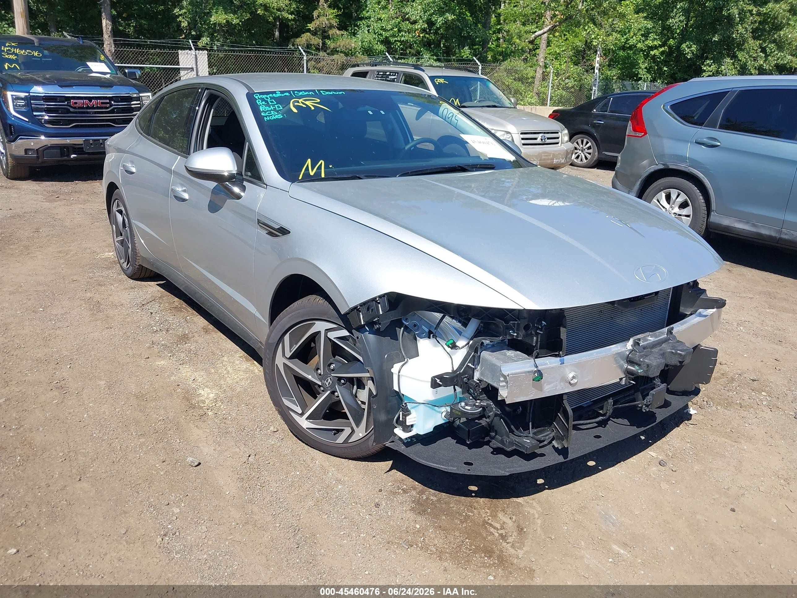 2026 Hyundai Sonata VIN KMHL64JA0TA536547 — IAAI salvage auction photo
