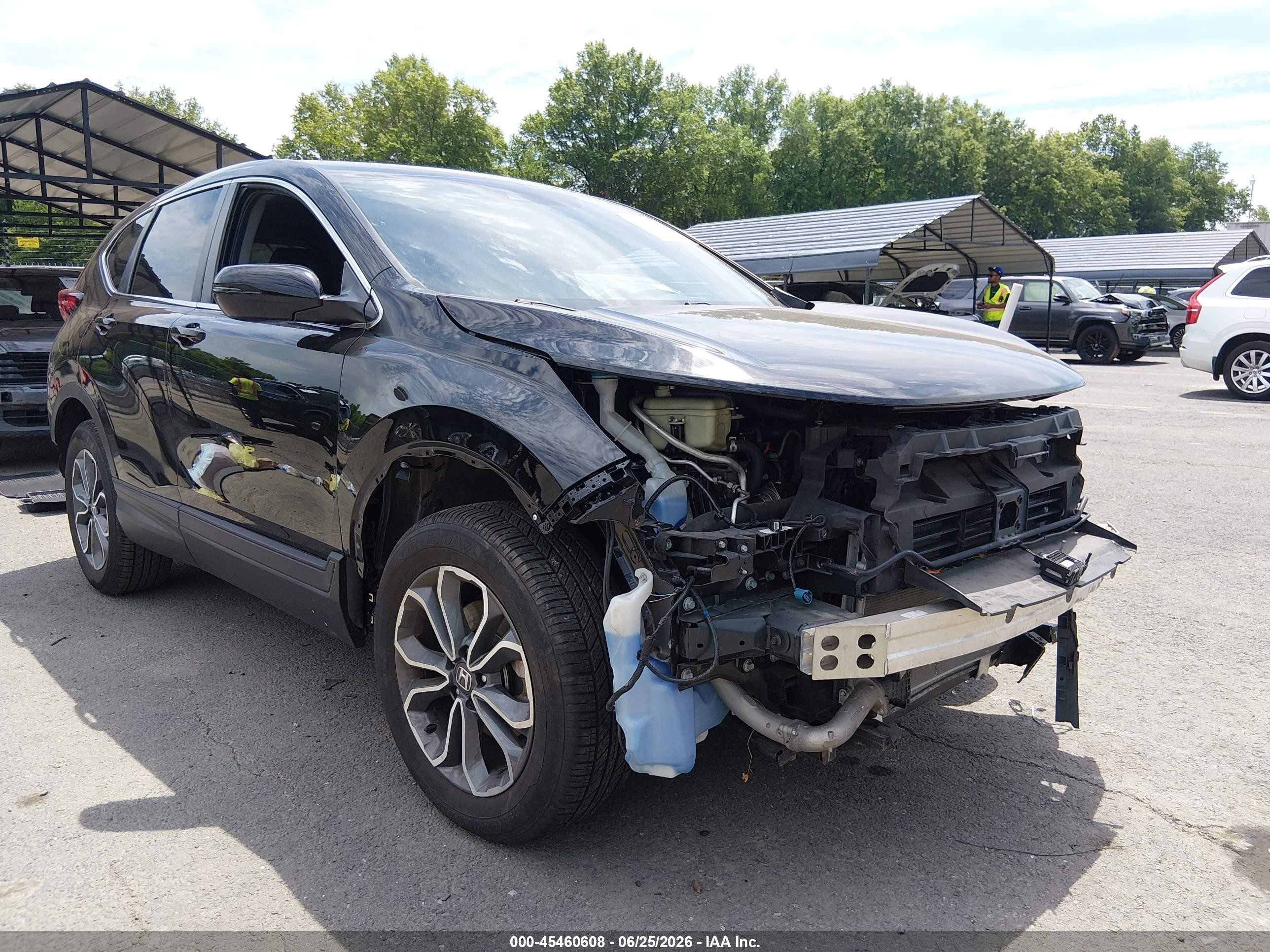 2022 Honda CR-V VIN 2HKRW2H53NH617419 — IAAI salvage auction photo