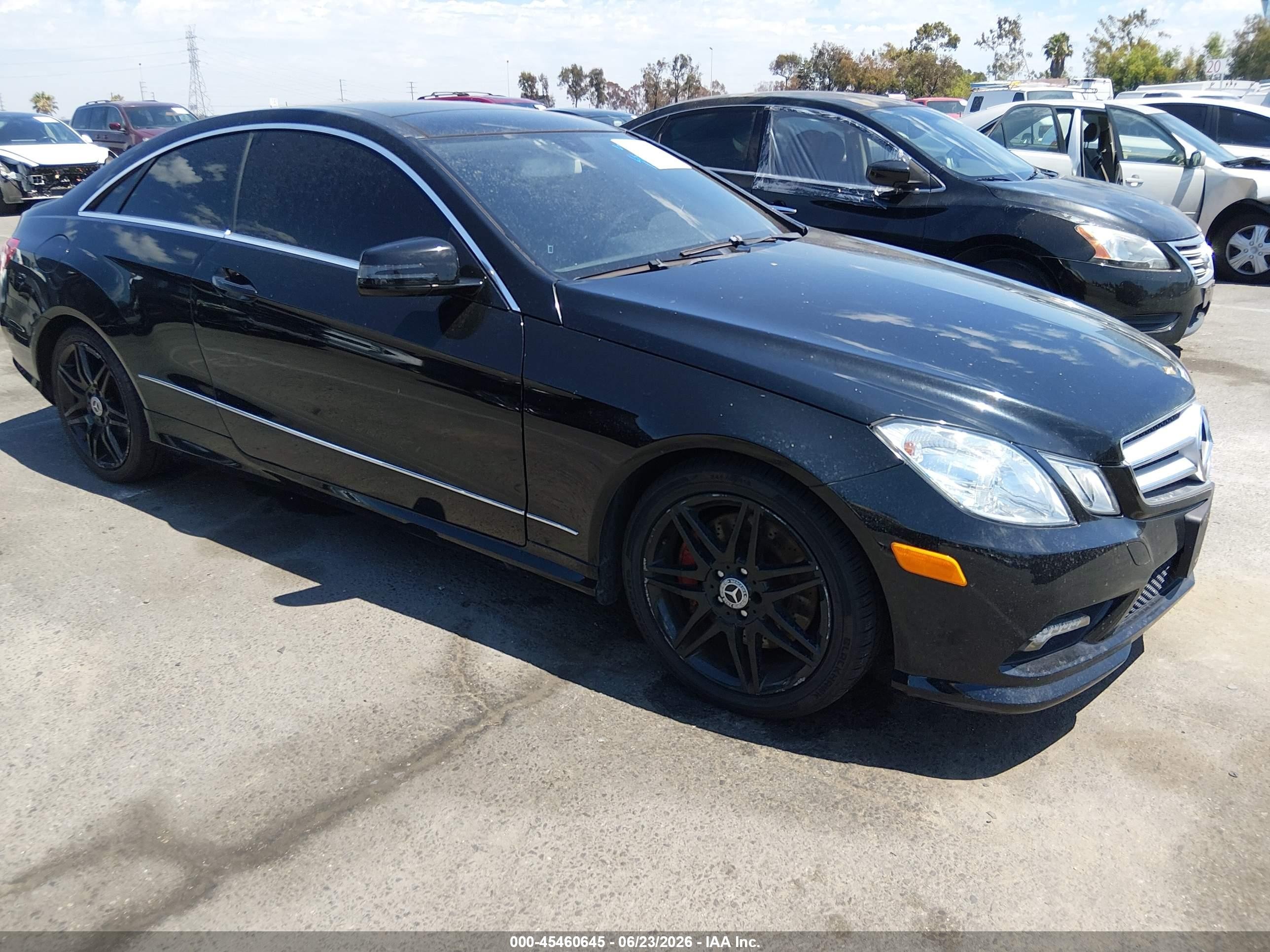 2011 Mercedes-Benz E-Class VIN WDDKJ7CB1BF120424 IAAI salvage auction — Normal Wear, Clear - Dealer Only (California), sold $400 on 2026-07-09 (photo 1)