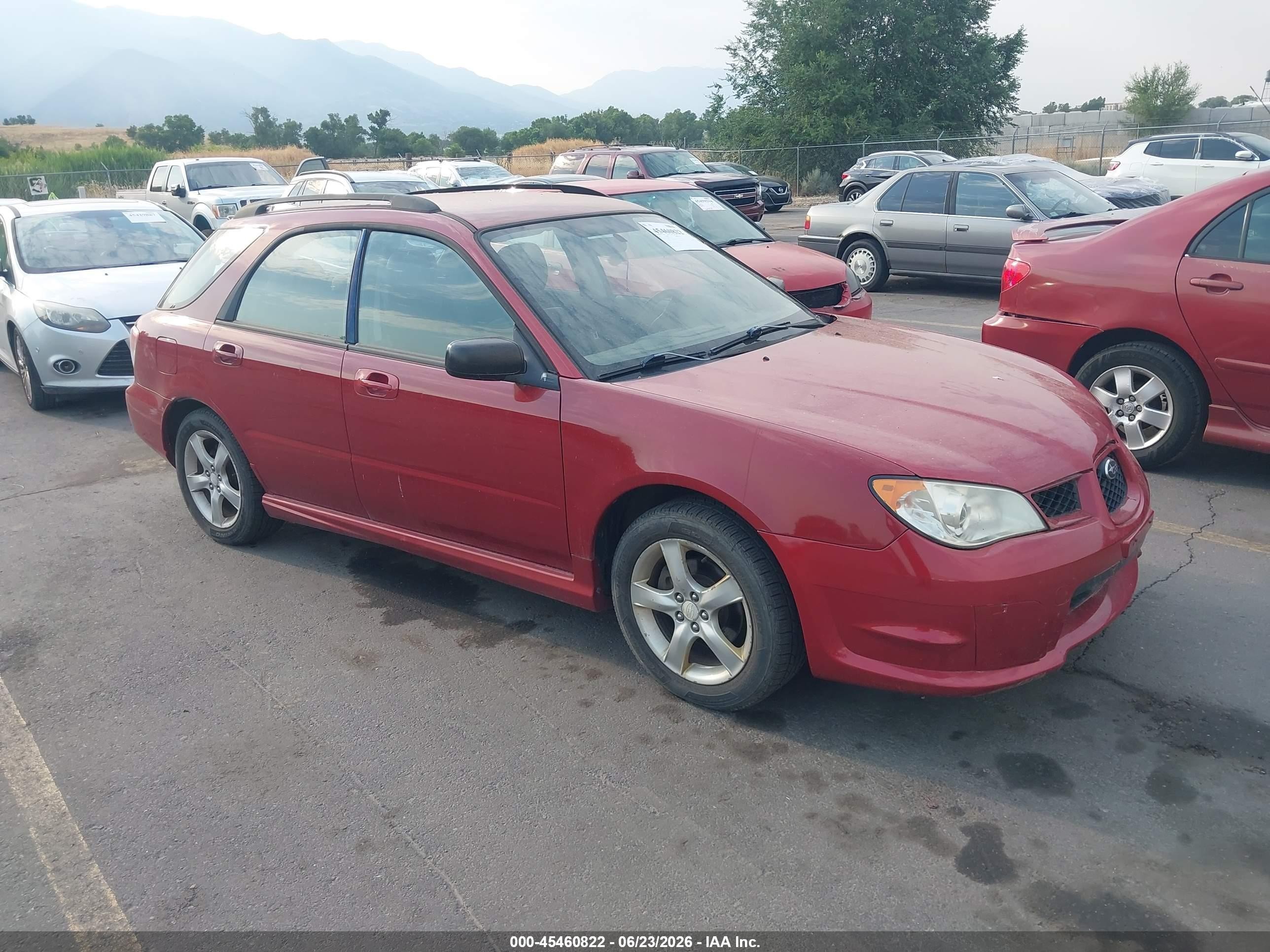 2007 Subaru Impreza VIN JF1GG61607G805715 IAAI salvage auction — Normal Wear, Clear (Utah), sold $275 on 2026-07-09 (photo 1)