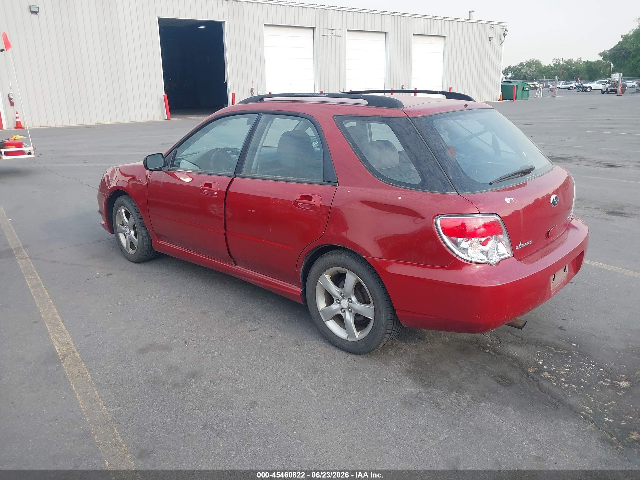 2007 Subaru Impreza VIN JF1GG61607G805715 IAAI salvage auction — Normal Wear, Clear (Utah), sold $275 on 2026-07-09 (photo 3)