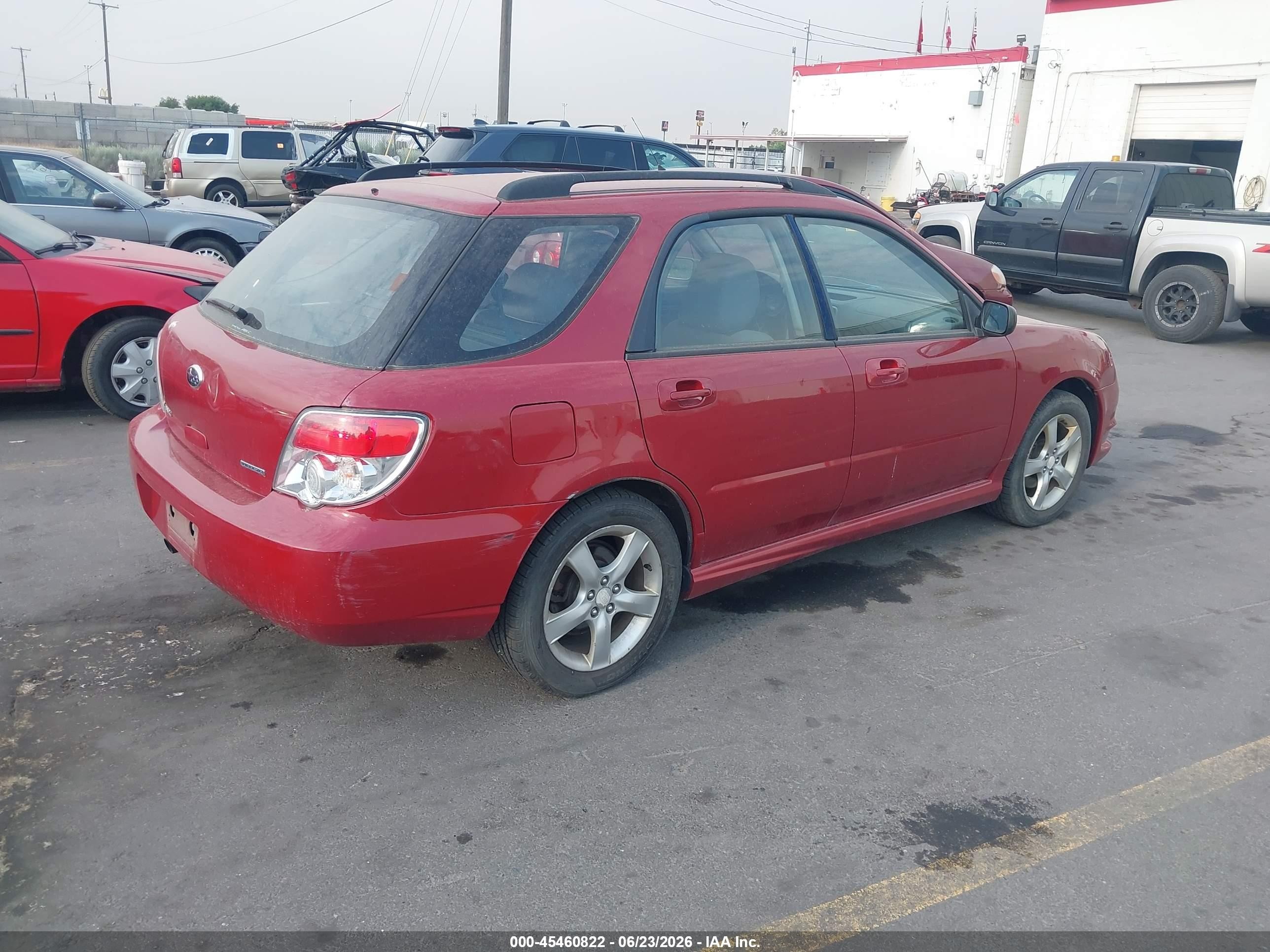 2007 Subaru Impreza VIN JF1GG61607G805715 IAAI salvage auction — Normal Wear, Clear (Utah), sold $275 on 2026-07-09 (photo 4)