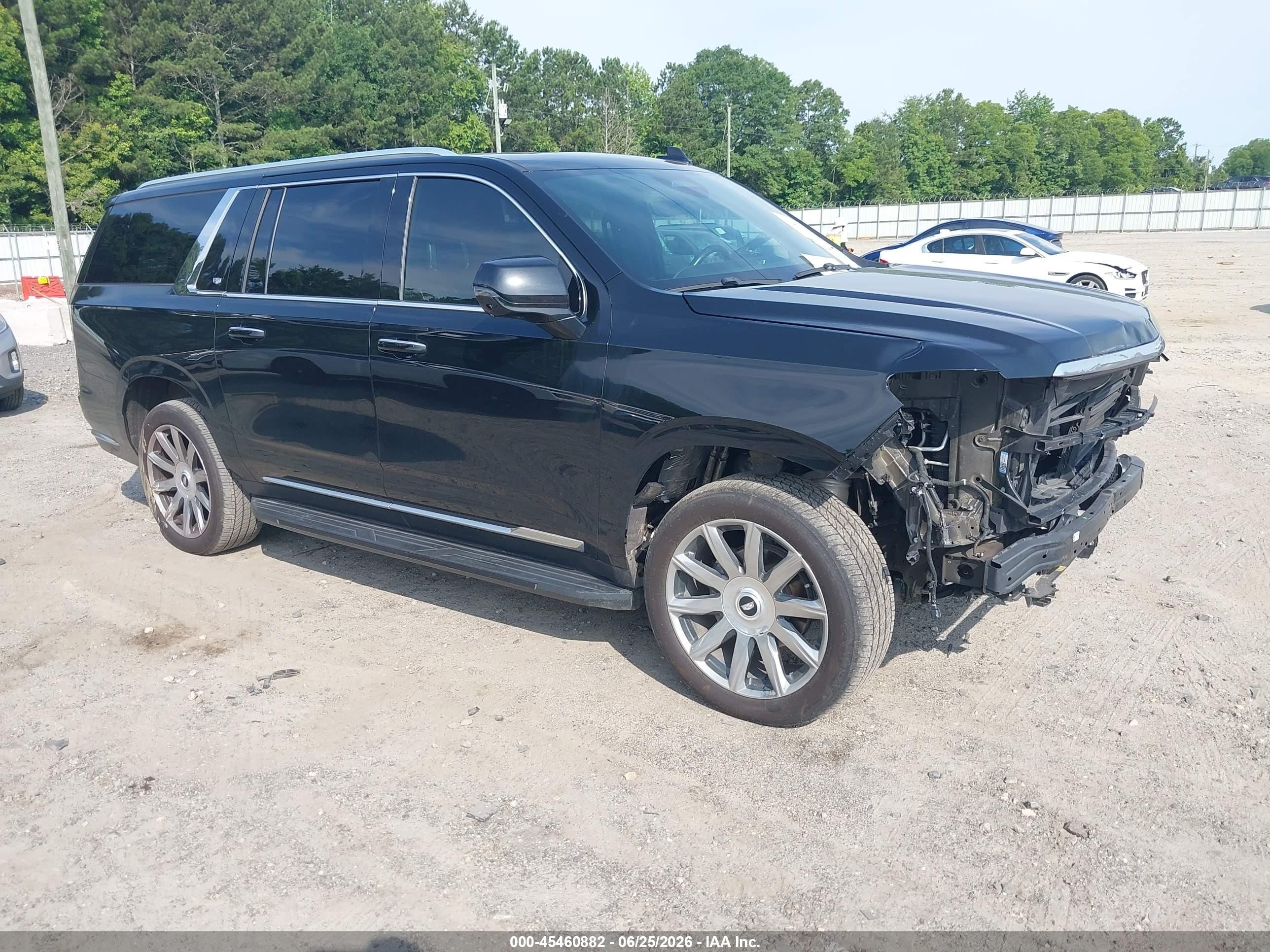 2021 Cadillac Escalade ESV VIN 1GYS4MKL5MR411983 — IAAI salvage auction photo