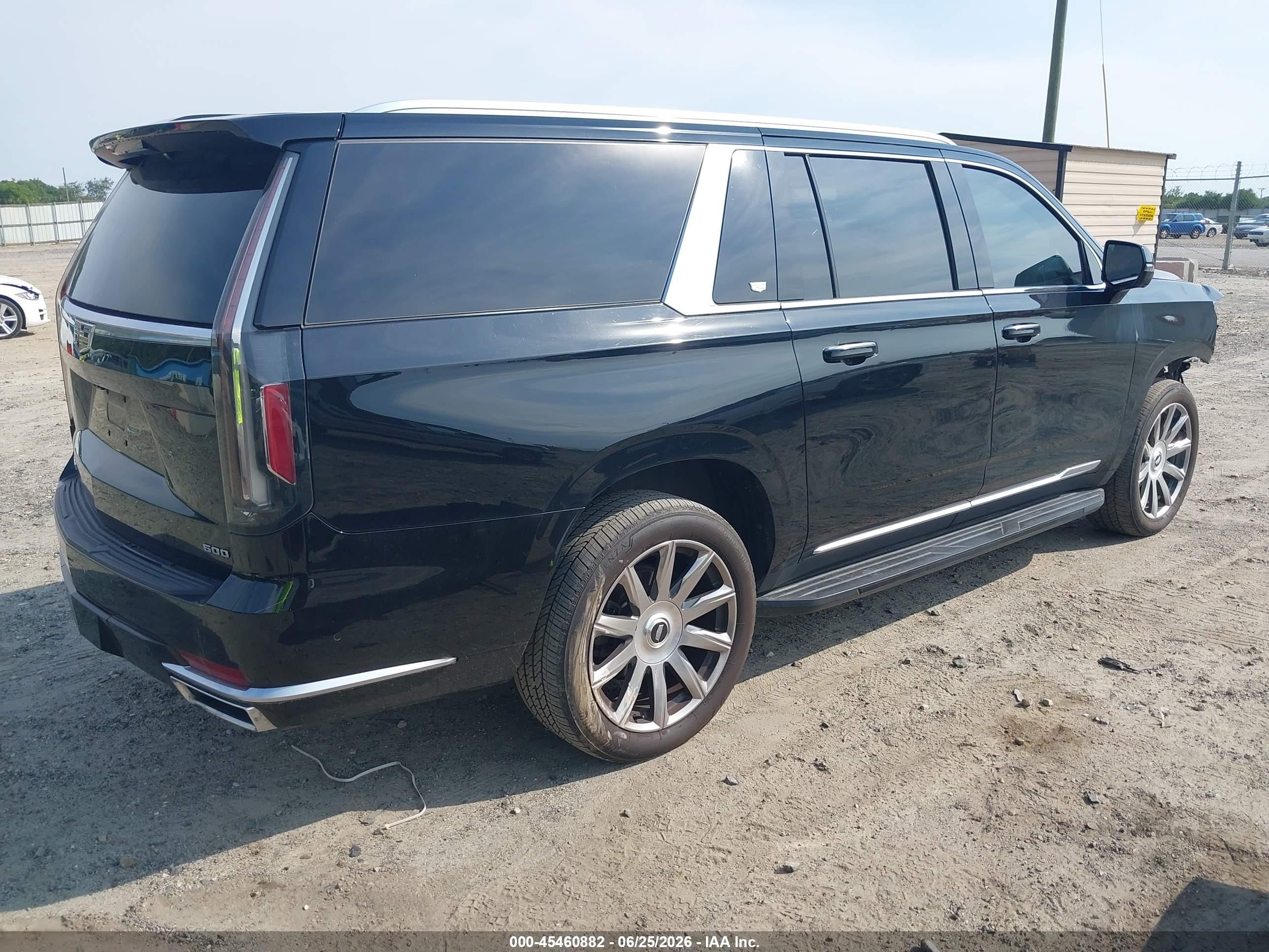 2021 Cadillac Escalade VIN 1GYS4MKL5MR411983 IAAI salvage auction — Front End, Salvage (Georgia), sold $22,700 on 2026-08-14 (photo 4)