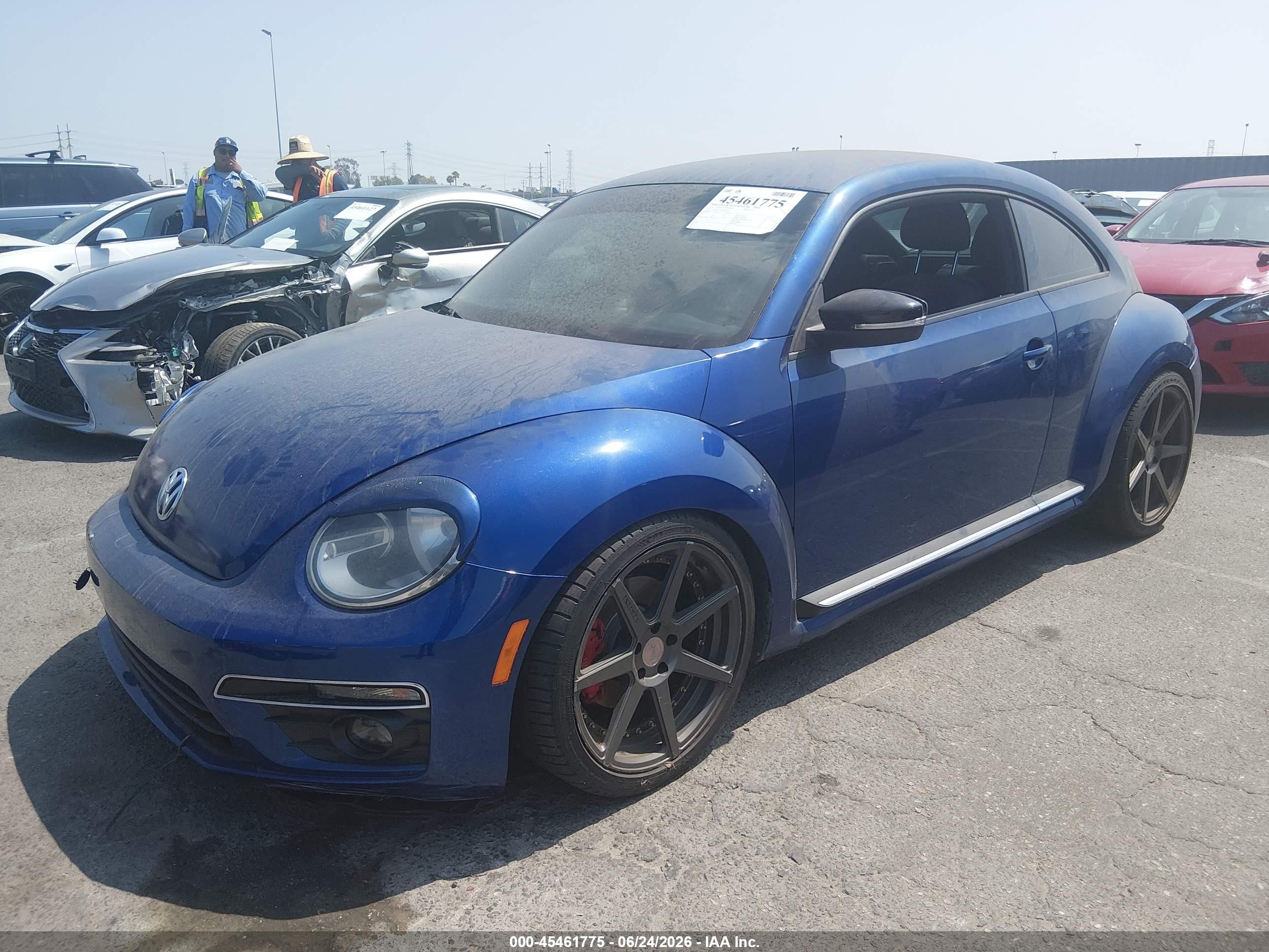 2014 Volkswagen Beetle VIN 3VWVT7AT4EM609639 IAAI salvage auction — Normal Wear, Clear - Dealer Only (California), sold $1,300 on 2026-07-02 (photo 2)