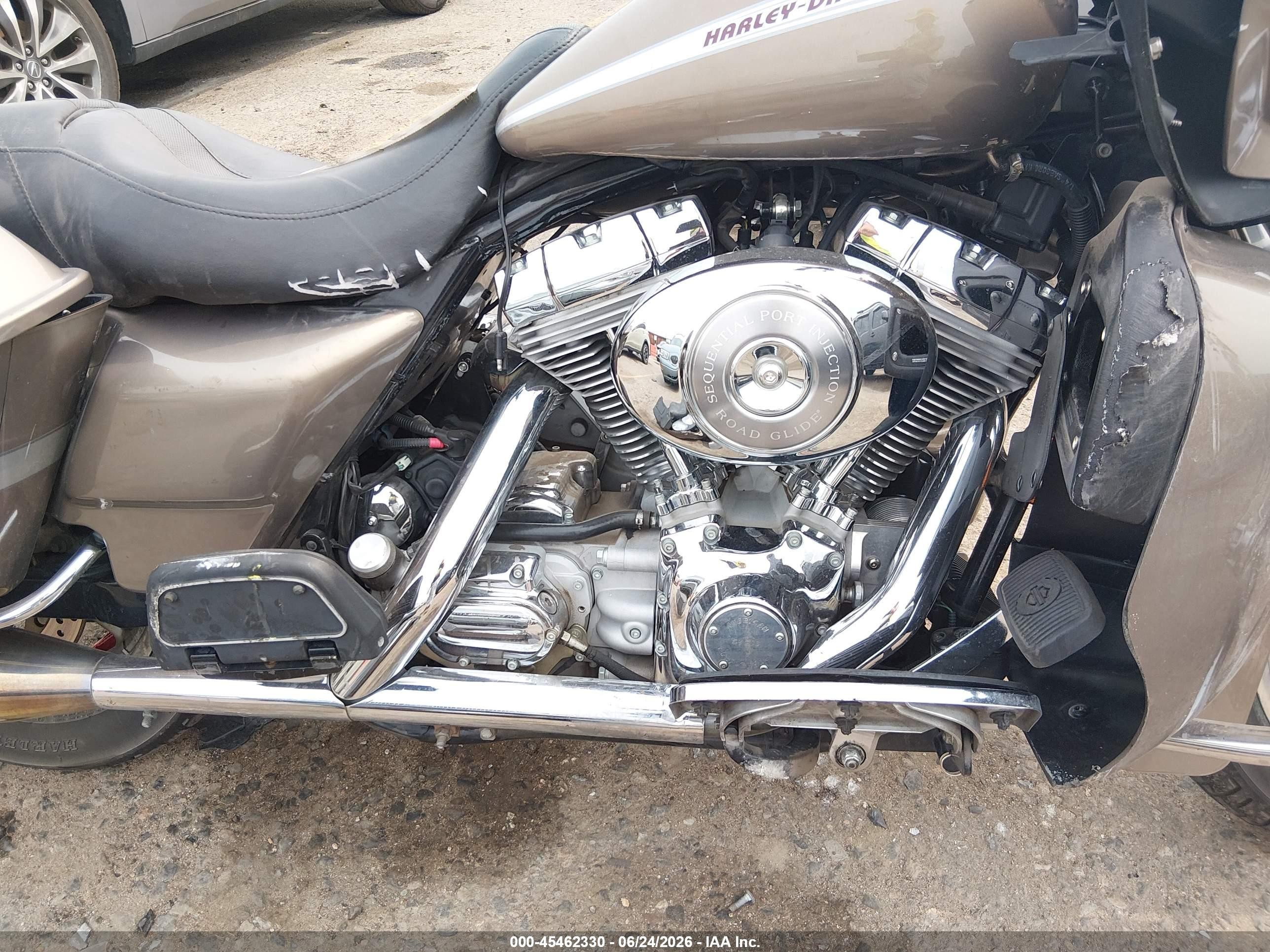 2004 Harley-davidson Road glide VIN 1HD1FSW144Y616062 IAAI salvage auction — All Over, Salvage (Colorado), sold $100 on 2026-09-09 (photo 8)